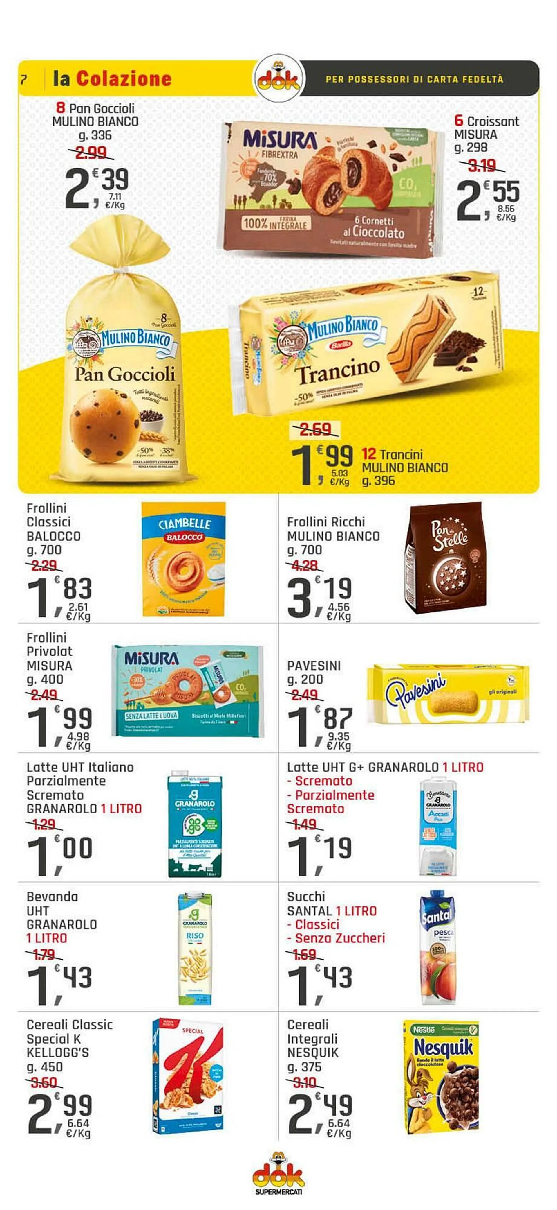 Volantino Supermercati Dok da 5 giugno a 14 giugno di 2025 - Pagina del volantino 7