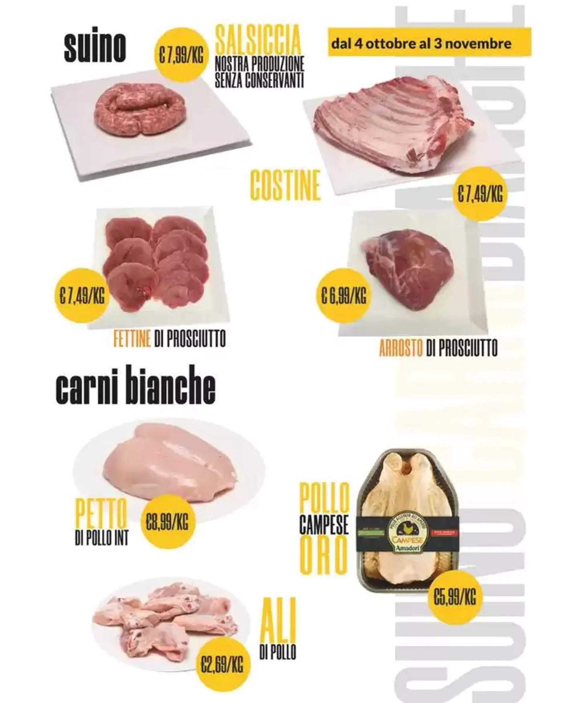 W la carne  da 7 ottobre a 3 novembre di 2024 - Pagina del volantino 5