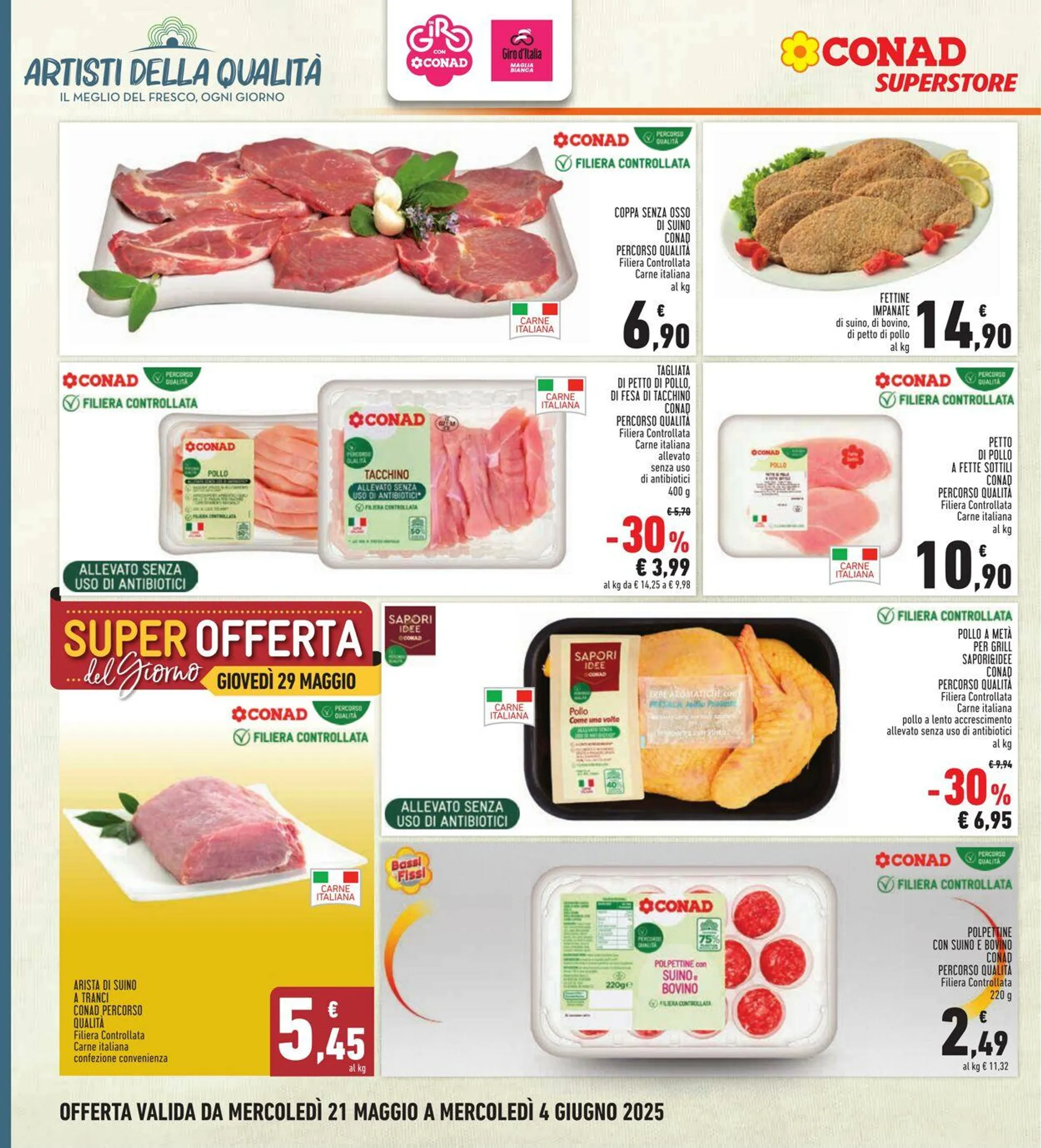 Conad - Spazio - Roma Volantino attuale da 21 maggio a 4 giugno di 2025 - Pagina del volantino 10