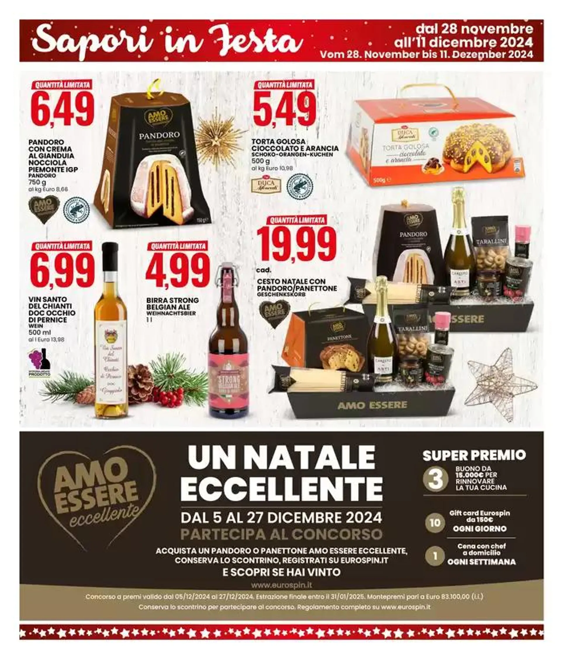 Sapori in festa  da 28 novembre a 11 dicembre di 2024 - Pagina del volantino 8