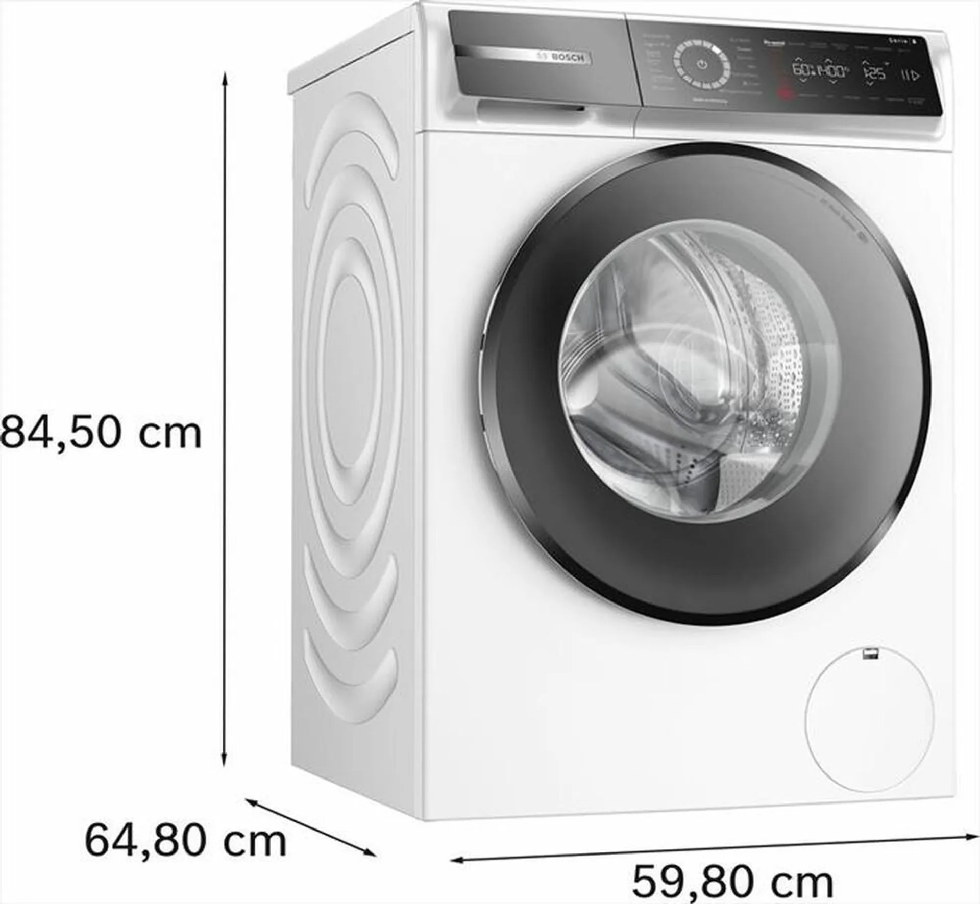 BOSCH - Lavatrice WGB24400IT 9 Kg Classe A-Bianco