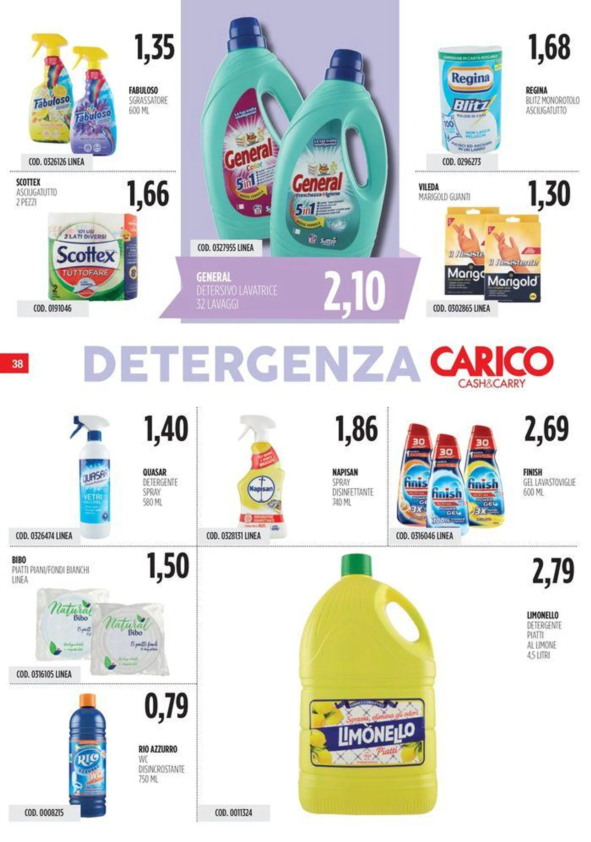 Carico Cash & Carry  da 29 agosto a 11 settembre di 2024 - Pagina del volantino 38