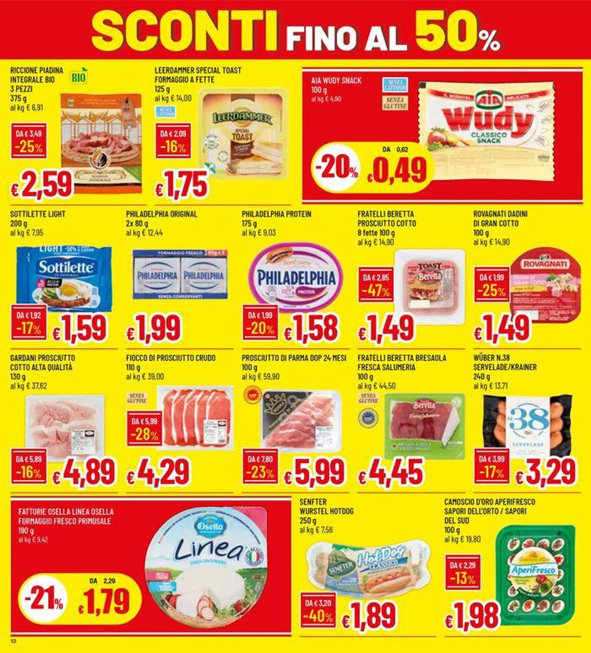 SCONTI fino al 50% - 12