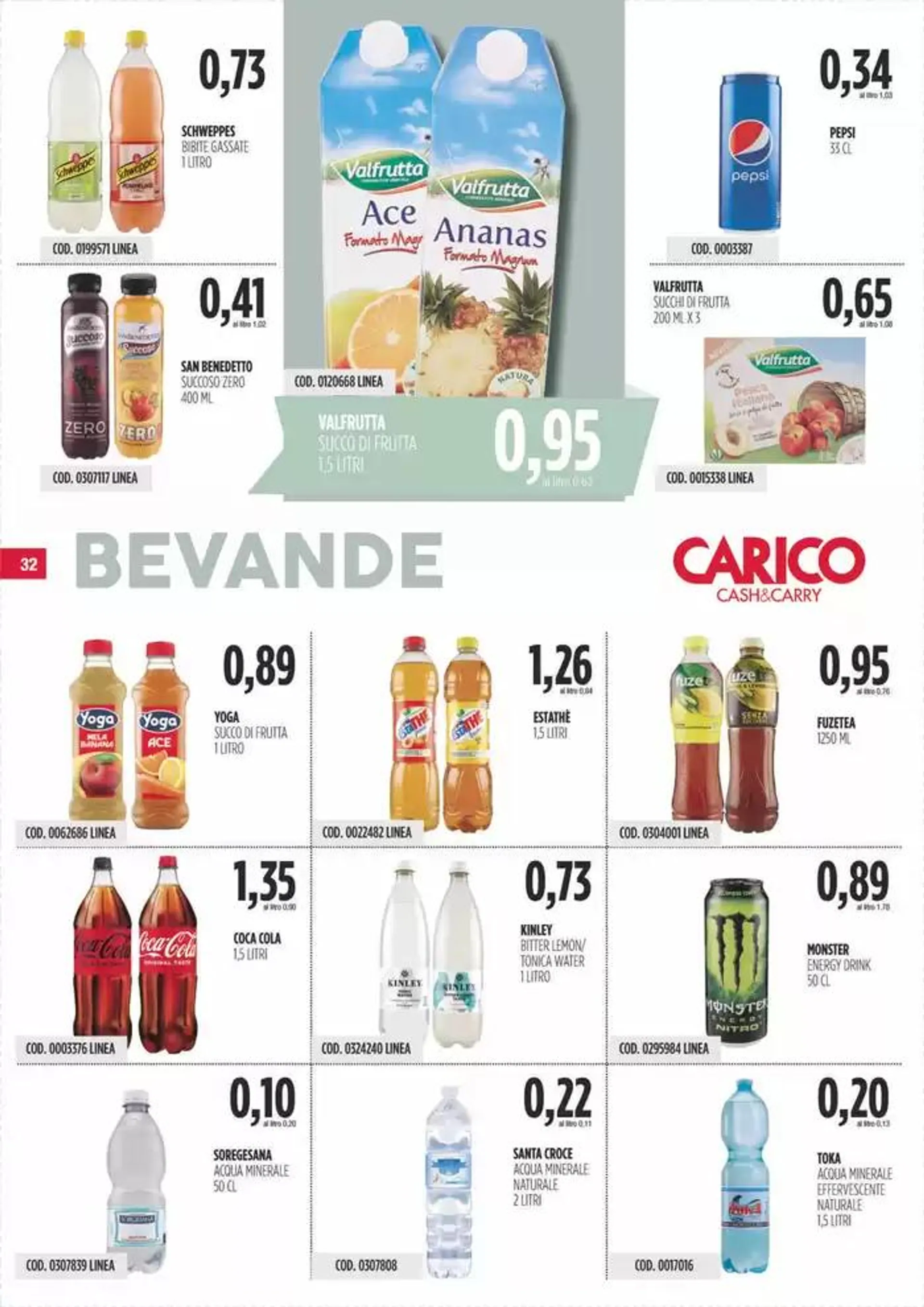 Offerte Carico Cash & Carry da 22 aprile a 7 maggio di 2025 - Pagina del volantino 32