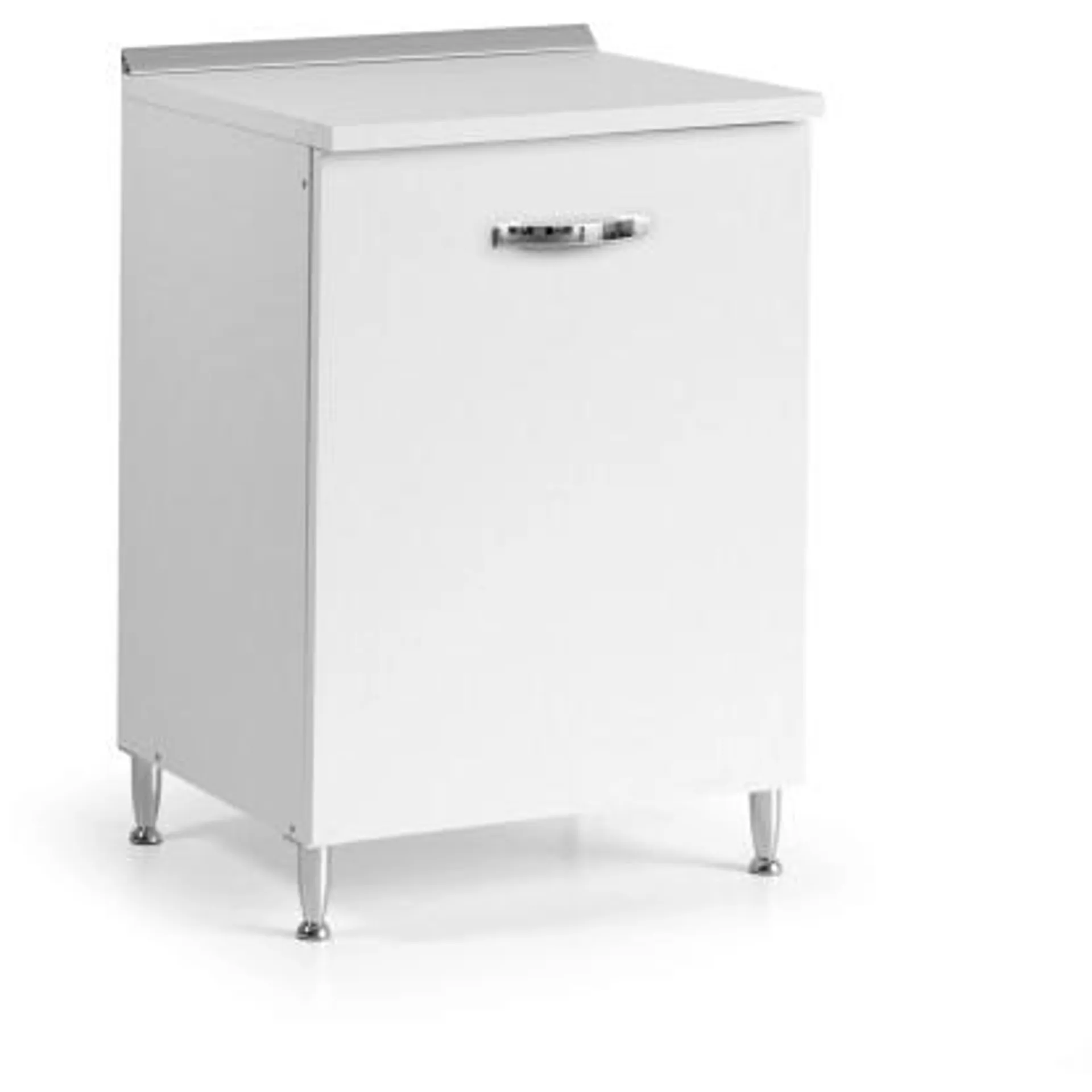 Base cucina 1 anta 60 cm bianco frassinato