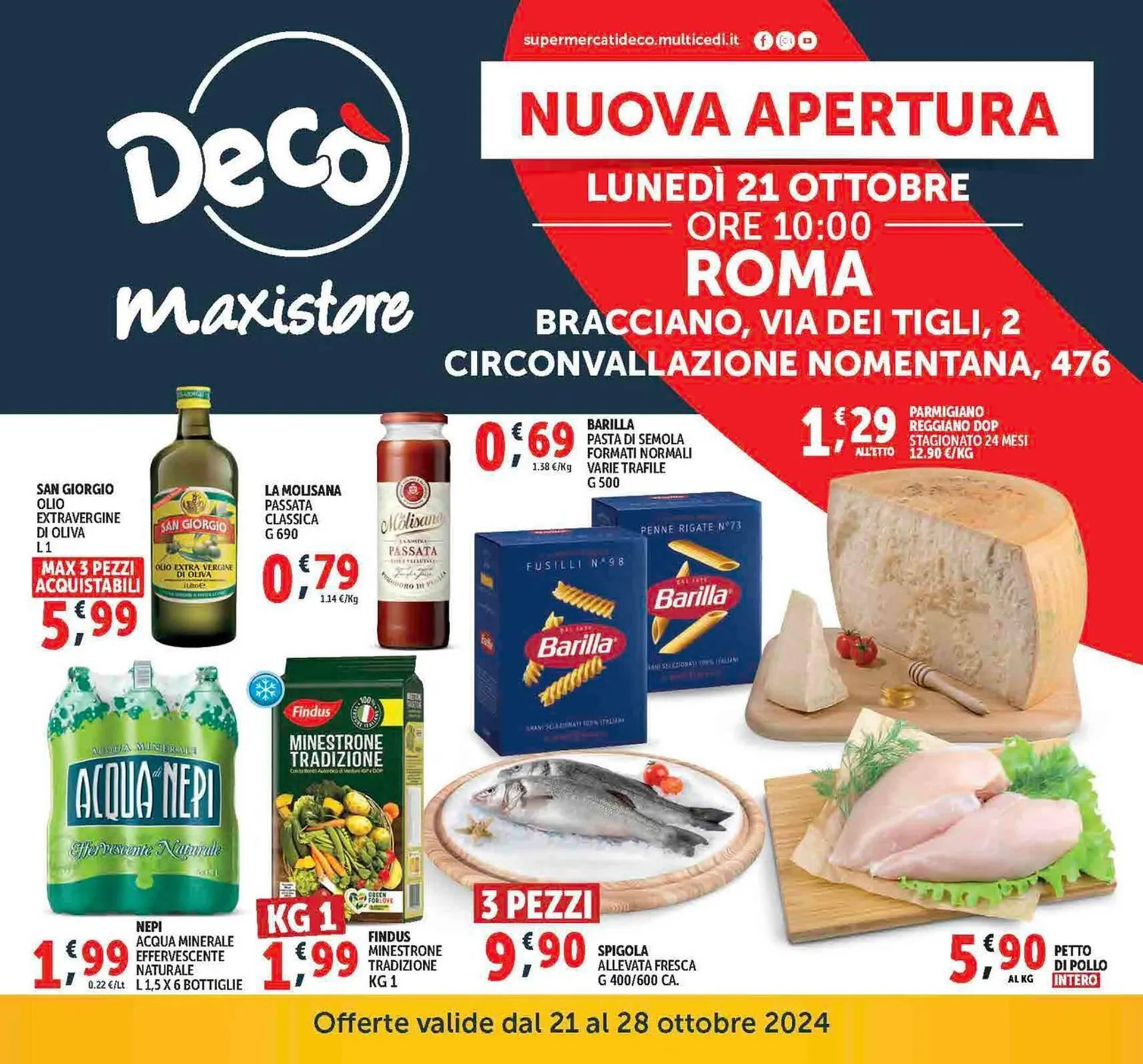 Volantino Deco Market da 21 ottobre a 28 ottobre di 2024 - Pagina del volantino 1