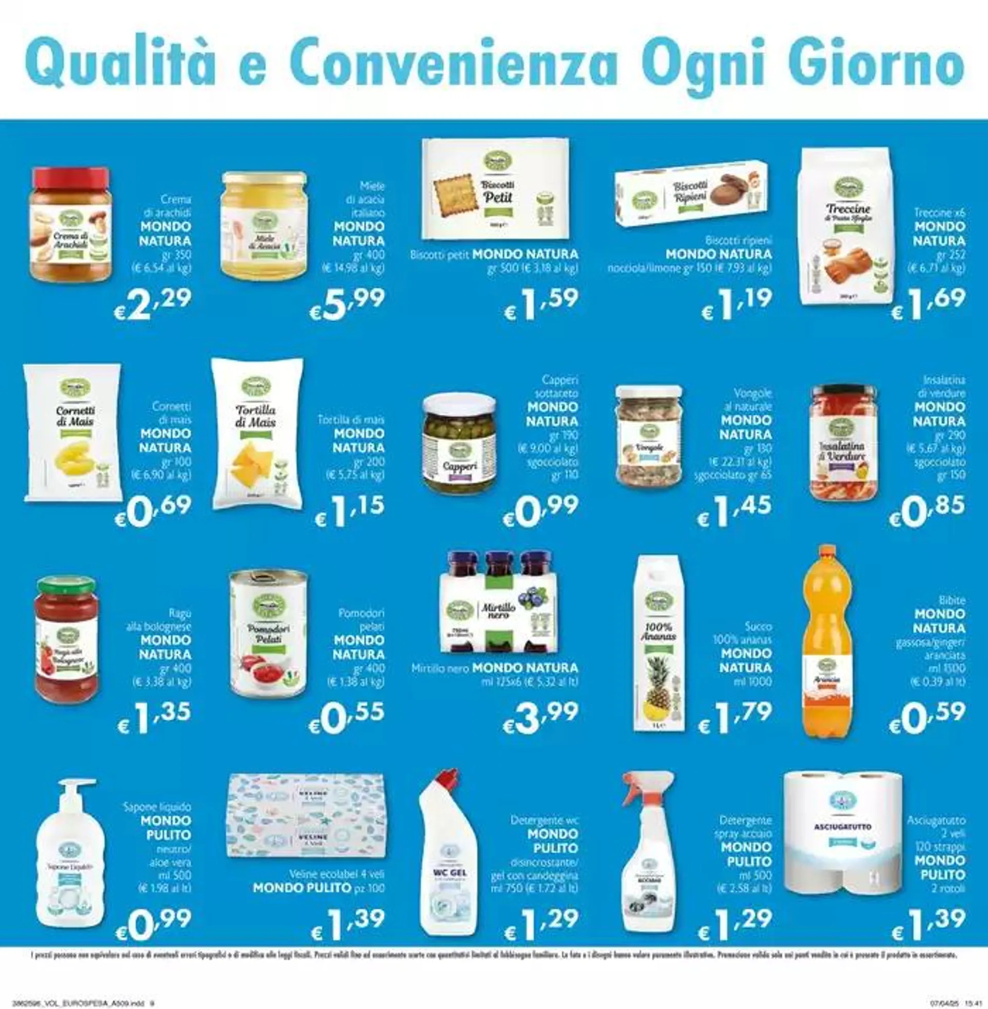 Grandi affari  da 24 aprile a 7 maggio di 2025 - Pagina del volantino 9