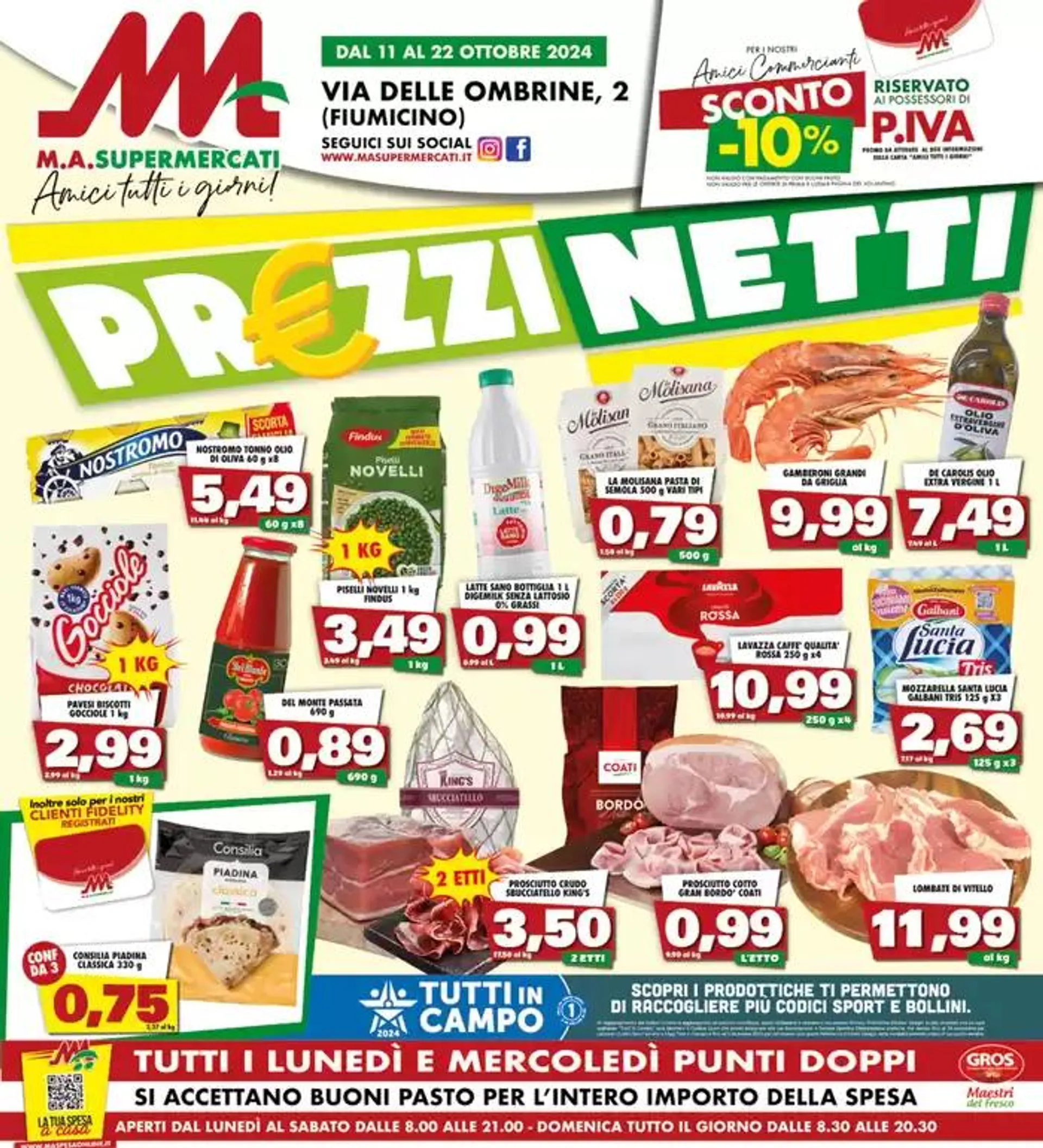 Prezzi netti - 1