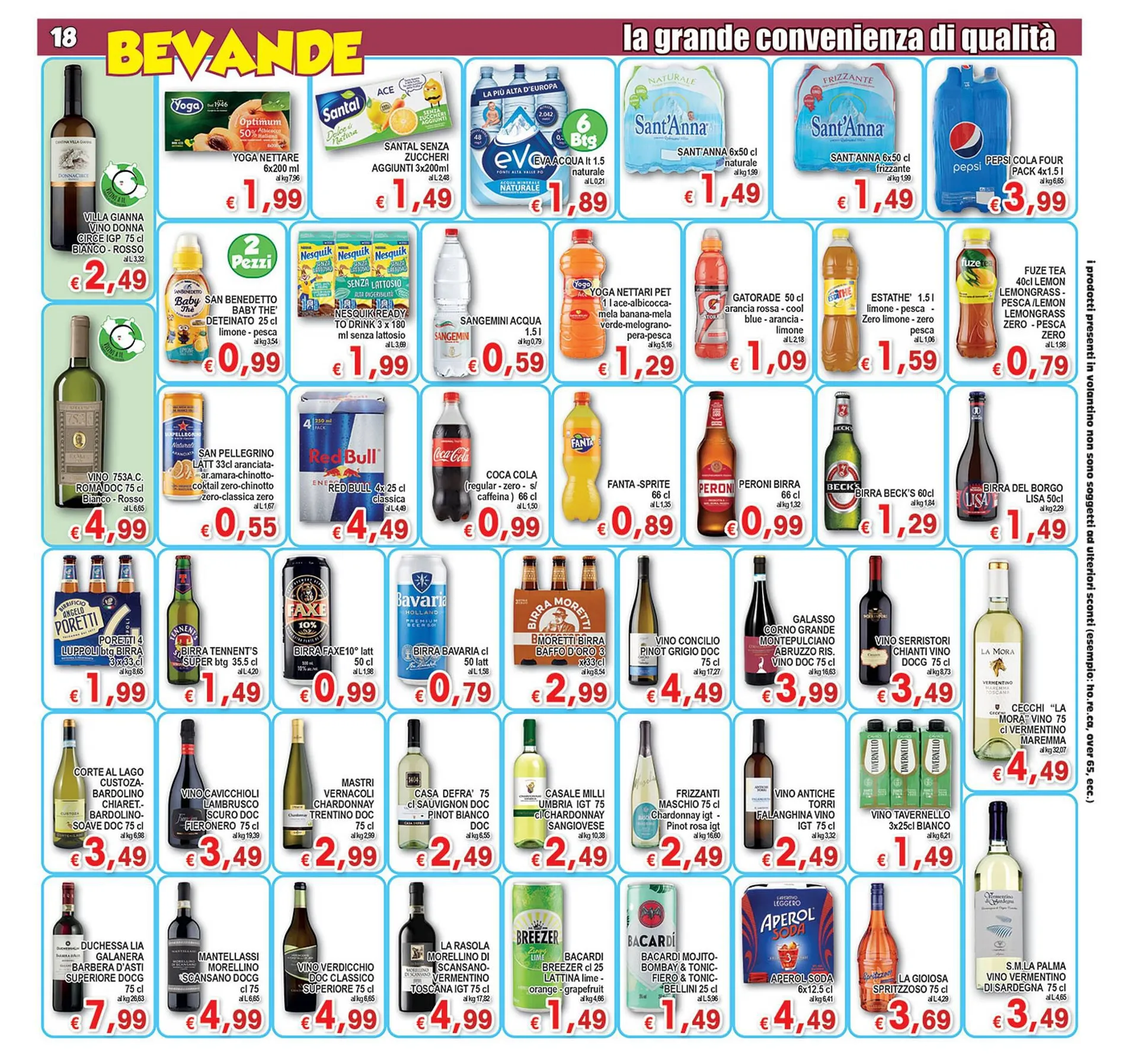 Volantino Top Supermercati da 10 aprile a 18 aprile di 2024 - Pagina del volantino 18