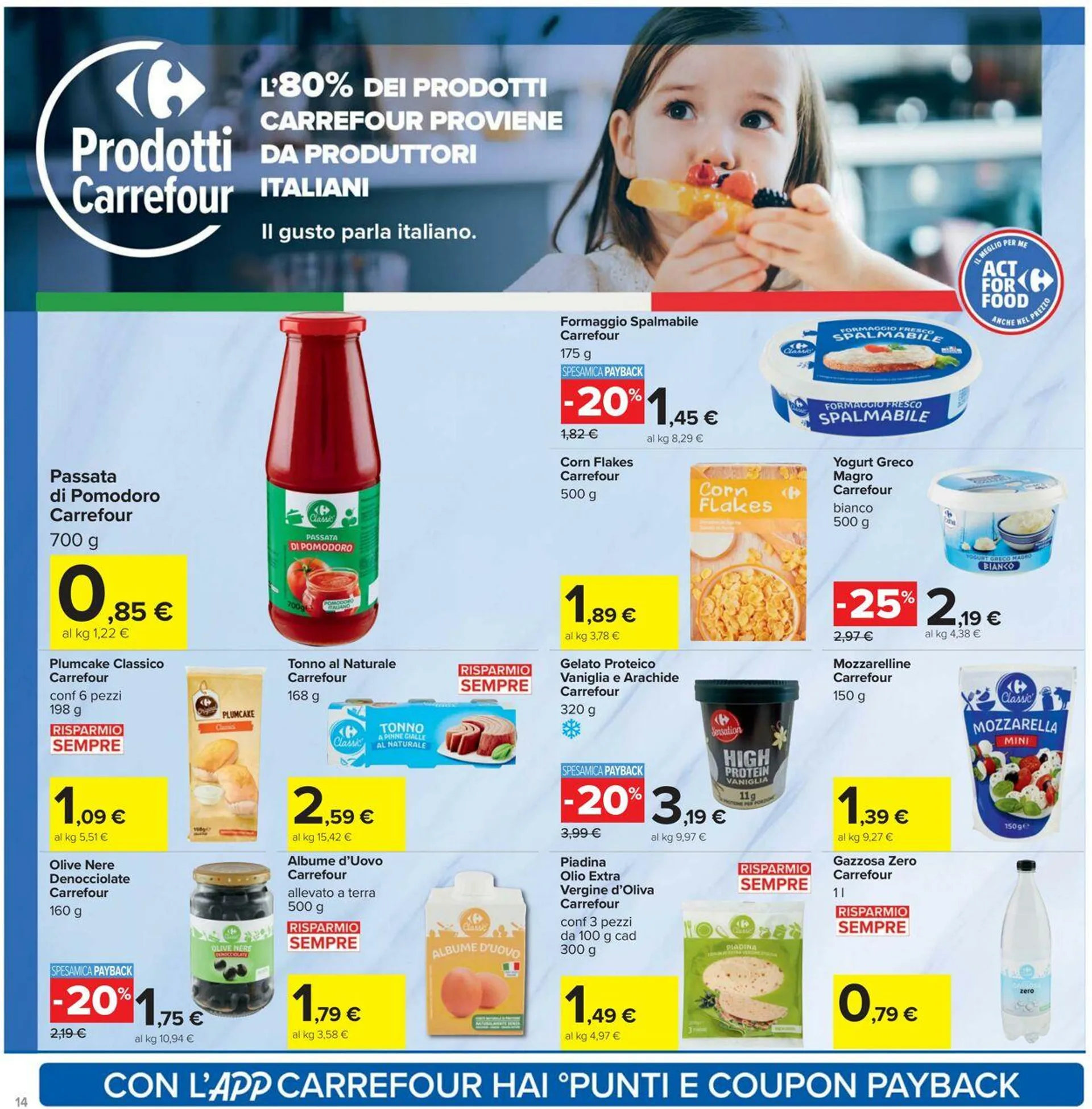 Carrefour Volantino attuale da 24 luglio a 6 agosto di 2025 - Pagina del volantino 14