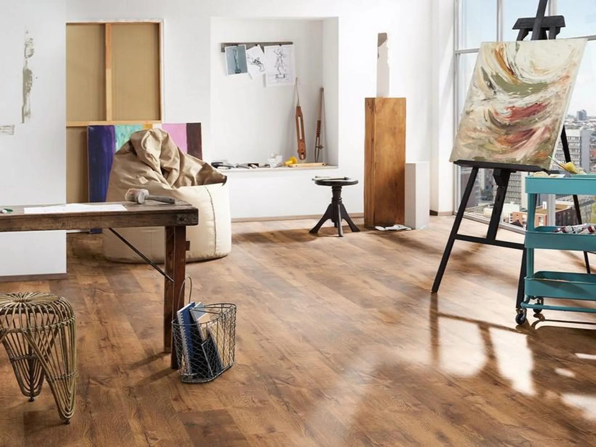 Pavimento Laminato Smugglers Cove Oak Effetto Rovere Marrone AC3