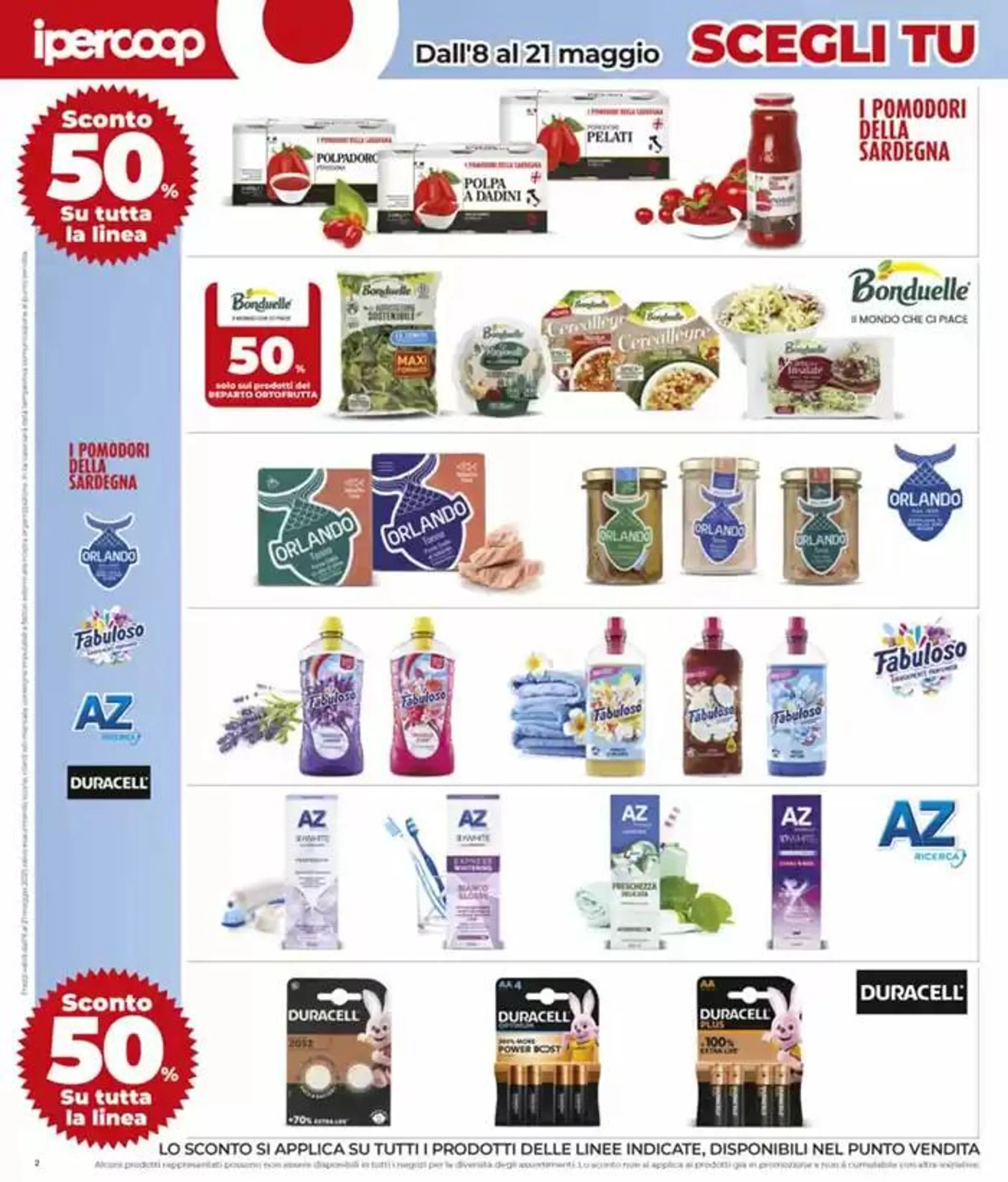 Grandi marche 30% 40% 50% da 8 maggio a 21 maggio di 2025 - Pagina del volantino 2