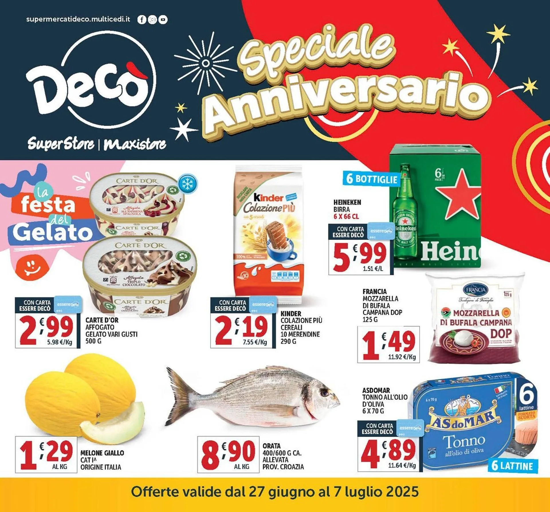 Volantino Deco Maxistore da 27 giugno a 7 luglio di 2025 - Pagina del volantino 1