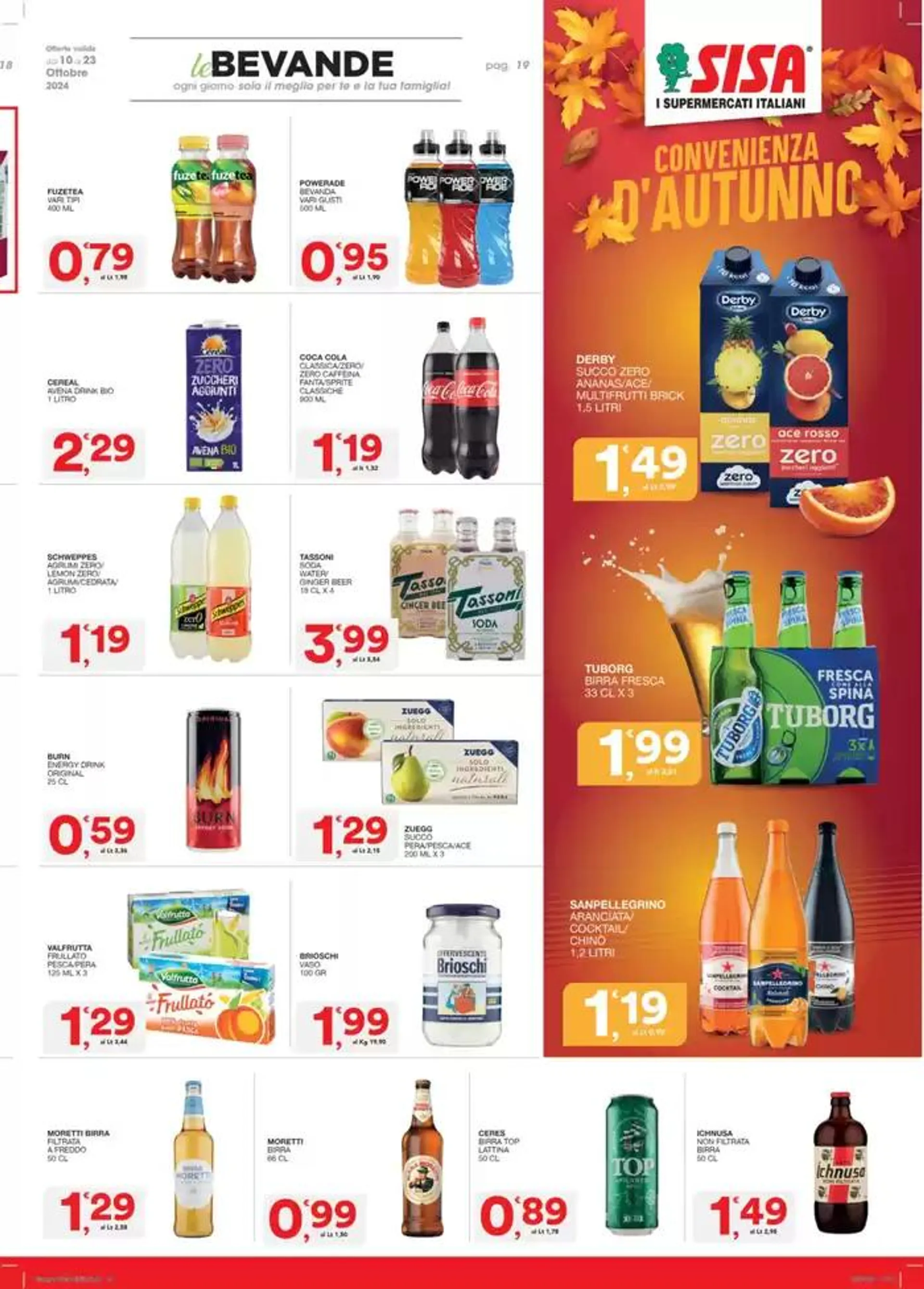 Convenienza d'autunno da 10 ottobre a 23 ottobre di 2024 - Pagina del volantino 19