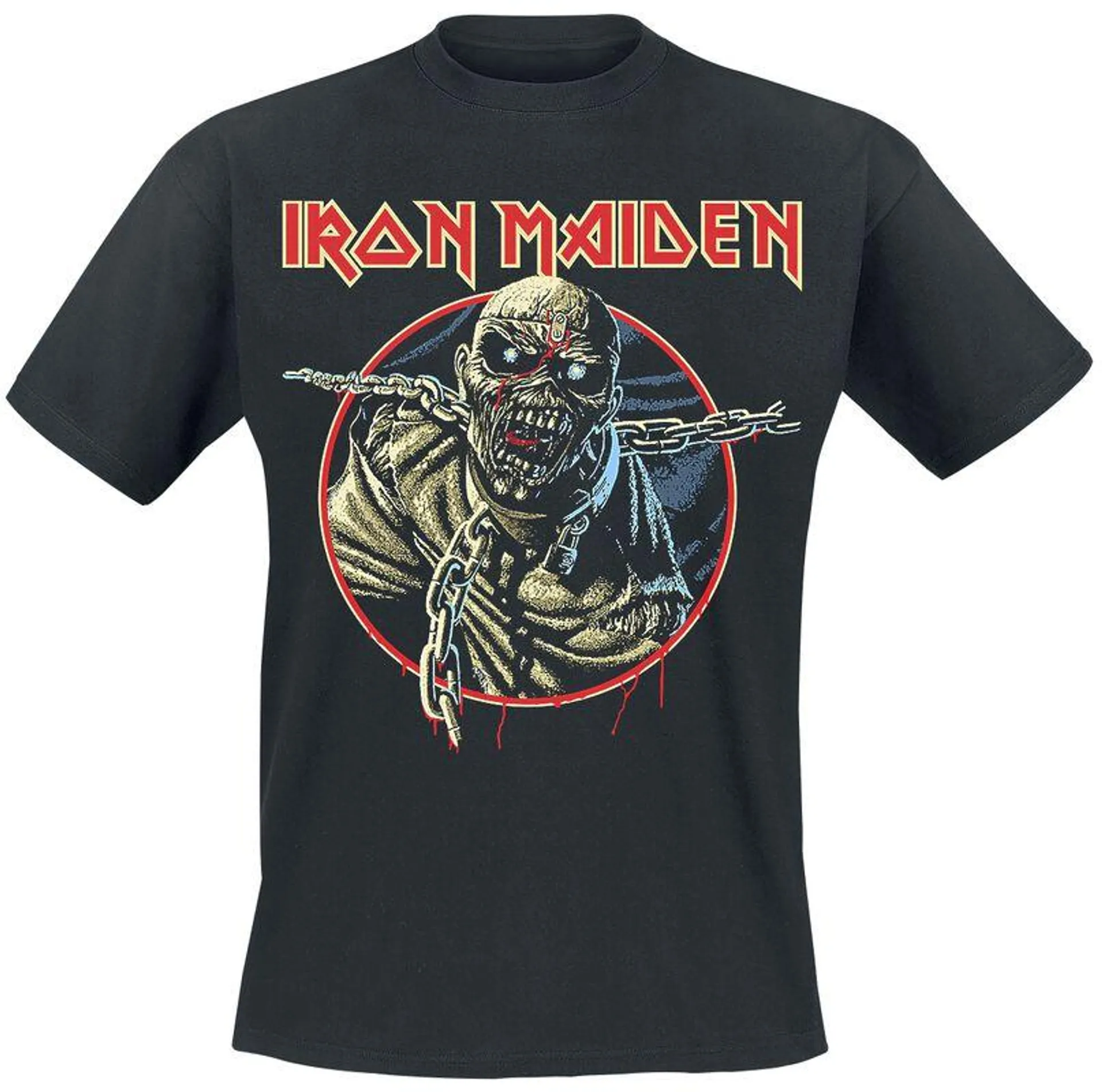 POM Circle Drip | T-Shirt | nero | Iron Maiden