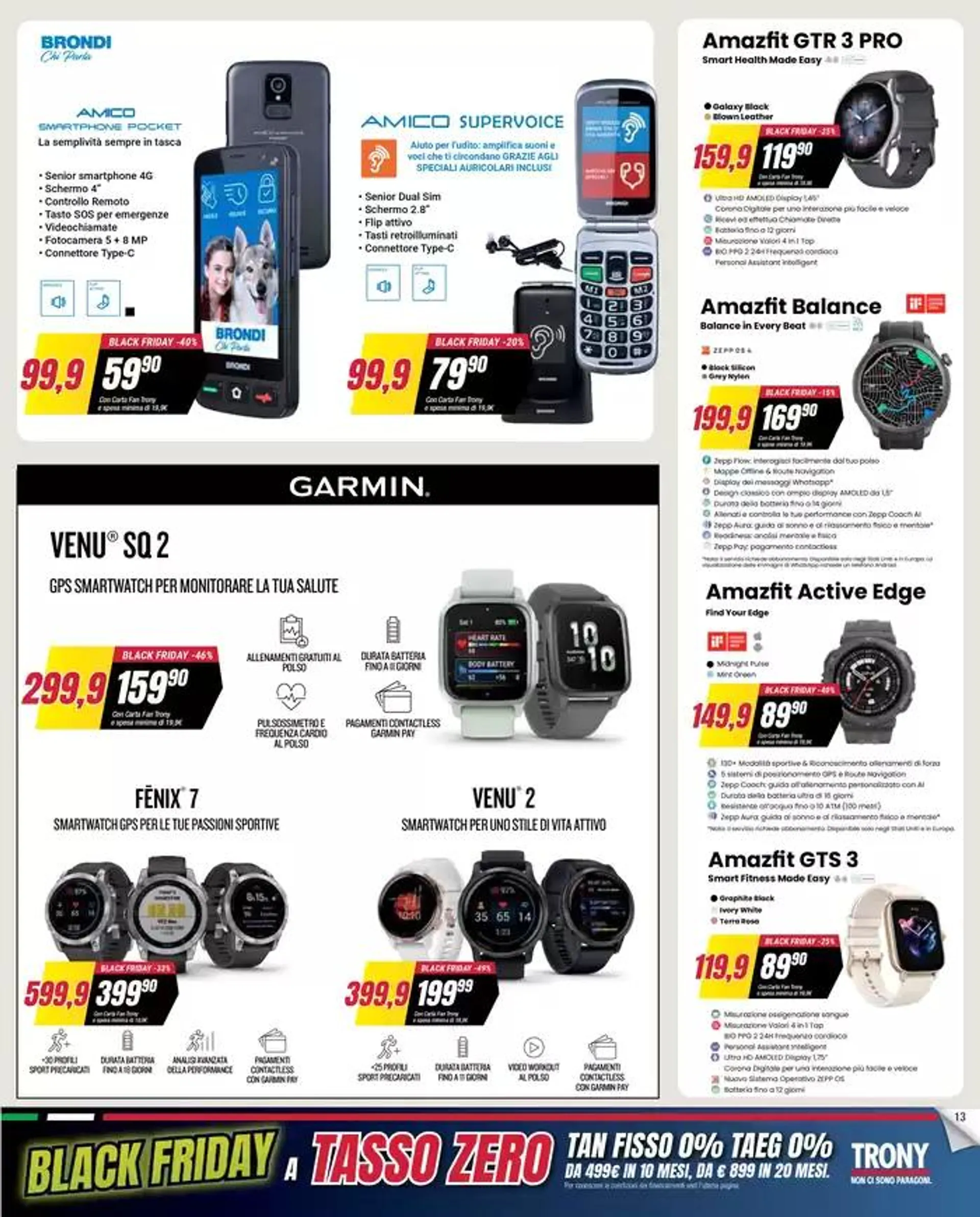 Black Friday da Trony! da 26 novembre a 4 dicembre di 2024 - Pagina del volantino 13