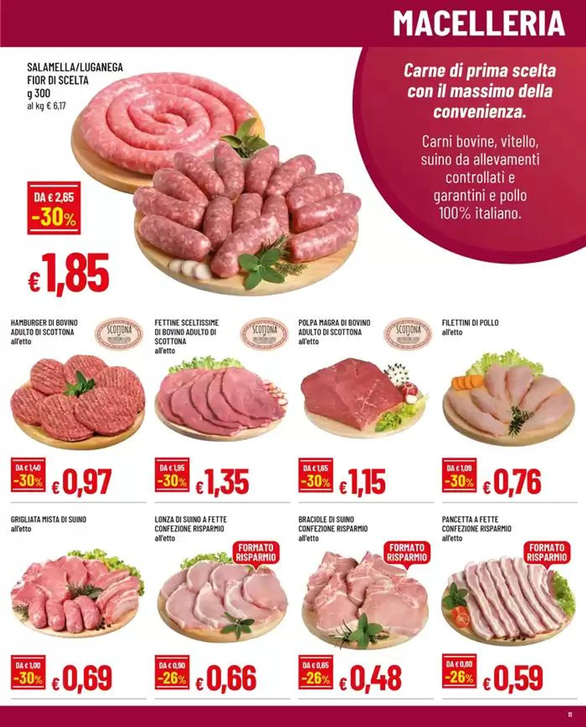 Sottocosto da 22 aprile a 1 maggio di 2025 - Pagina del volantino 11