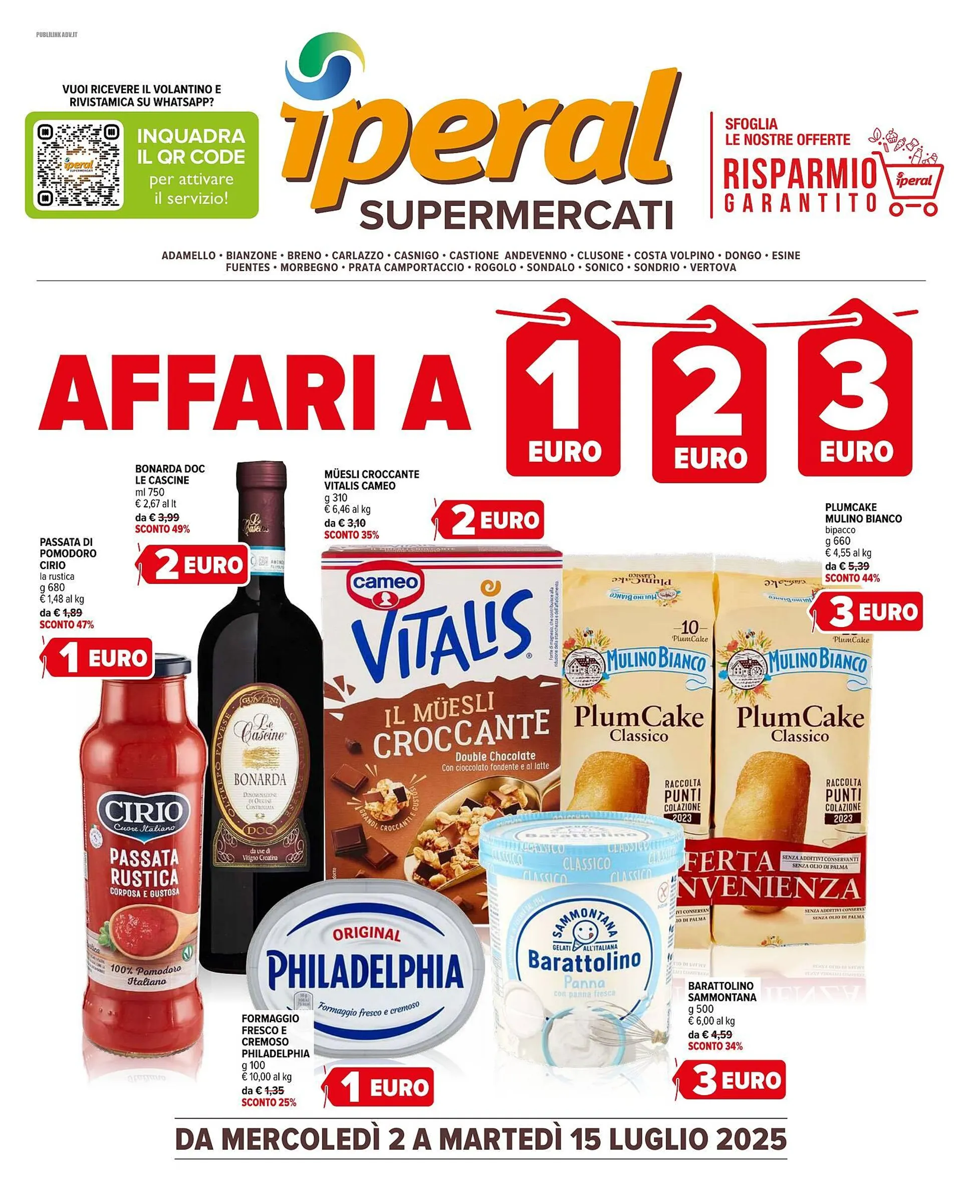 Volantino Iperal da 2 luglio a 15 luglio di 2025 - Pagina del volantino 1