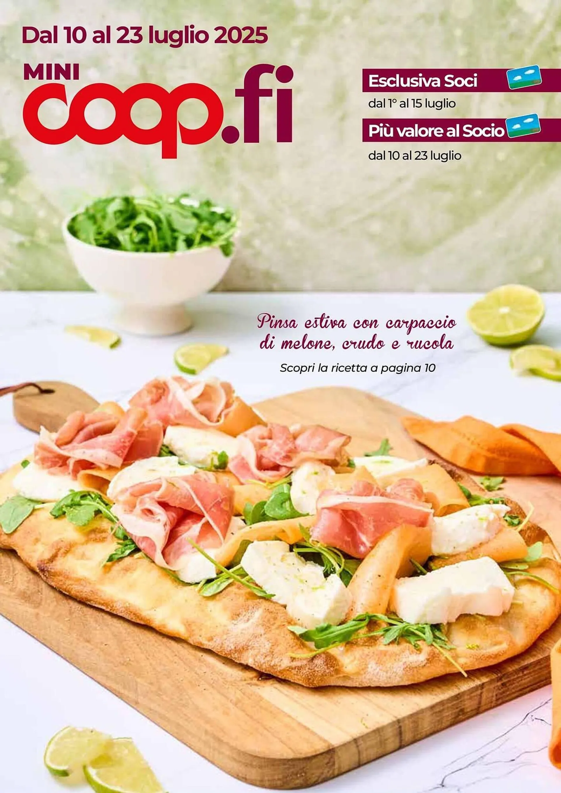 Volantino Unicoop da 10 luglio a 23 luglio di 2025 - Pagina del volantino 1