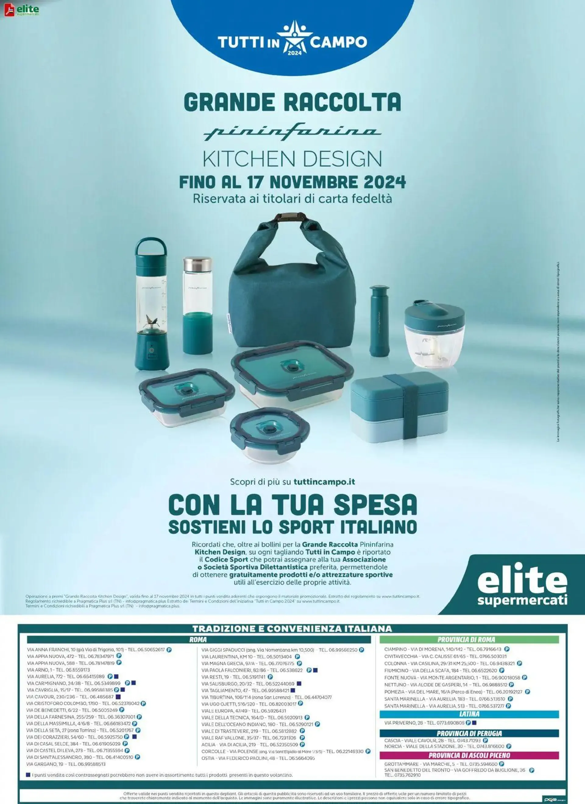 Tutti in Campo - puntata 4 Elite Supermercati da 14 ottobre a 27 ottobre di 2024 - Pagina del volantino 14