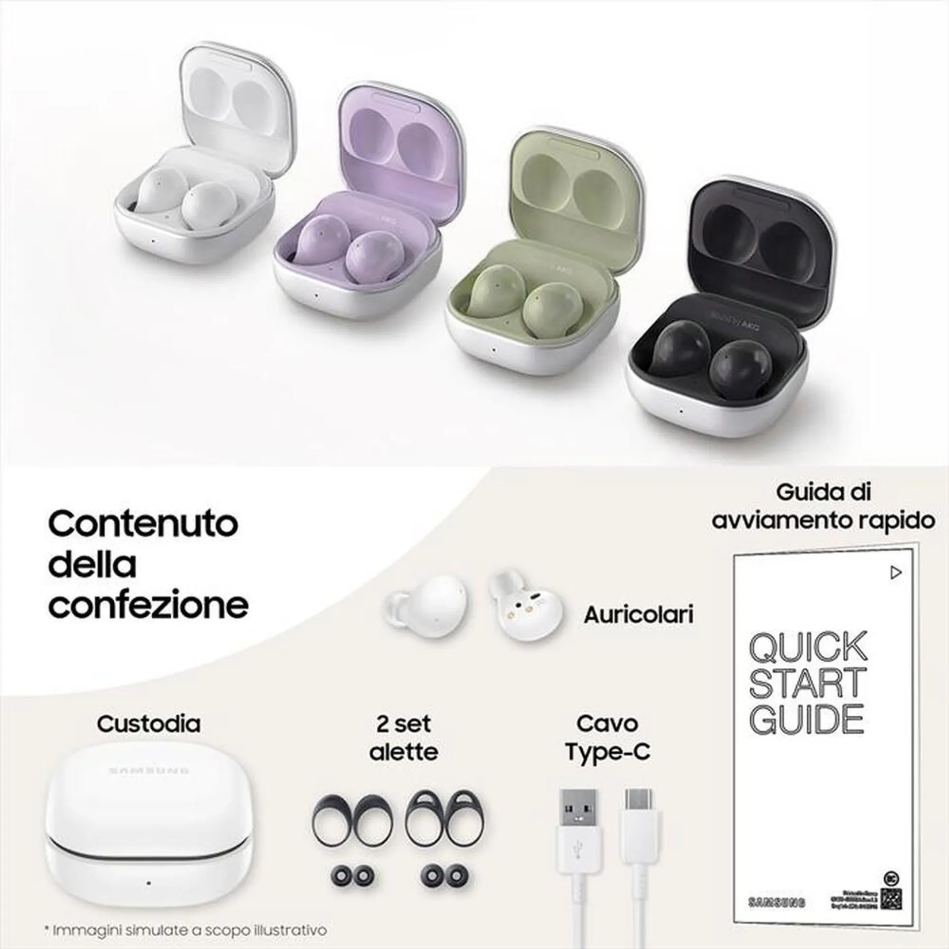 SAMSUNG - GALAXY BUDS2-White