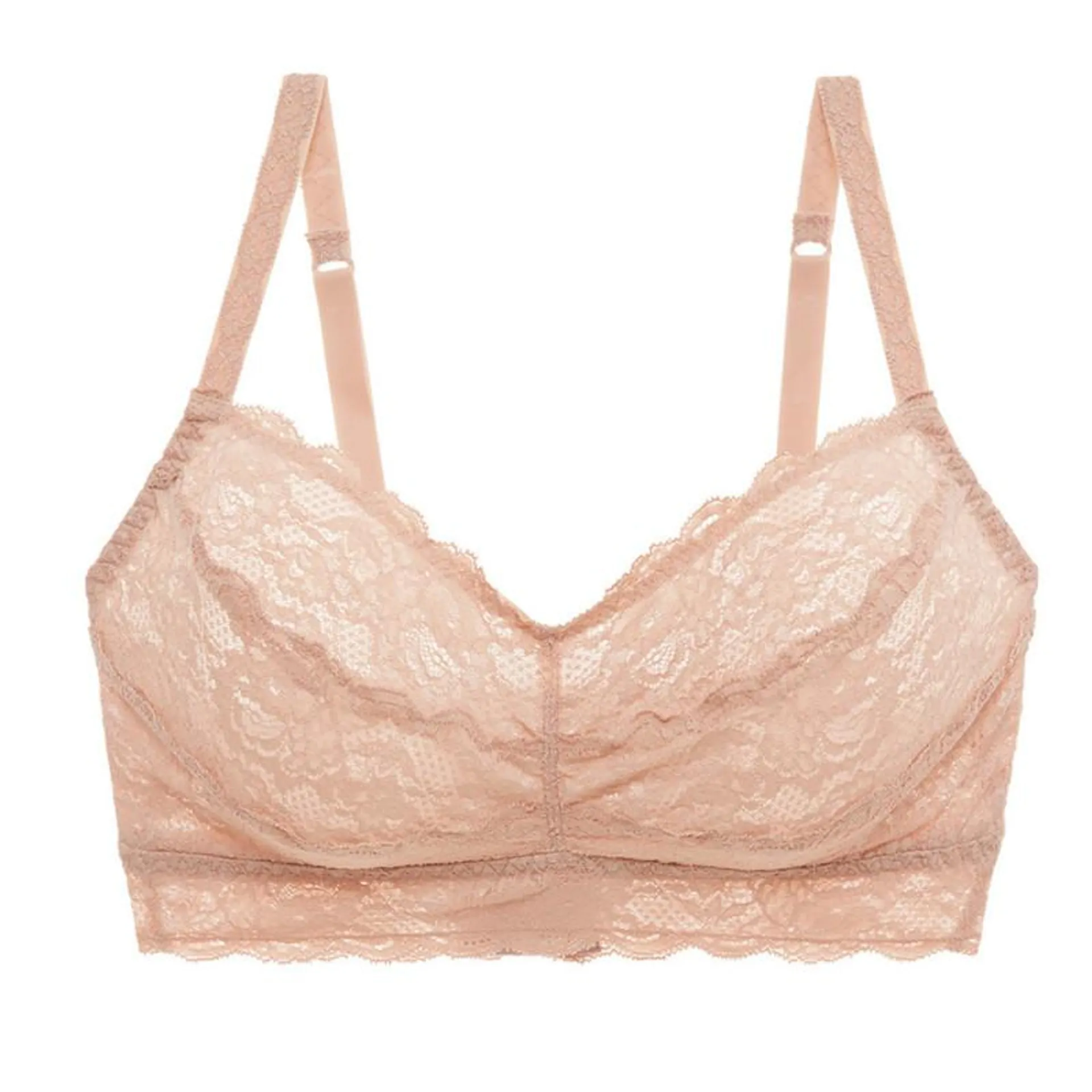 CB-NEVER1316-SETTE- Never say never Bralette Curvy Sweetie con gancetti - sette-nudo