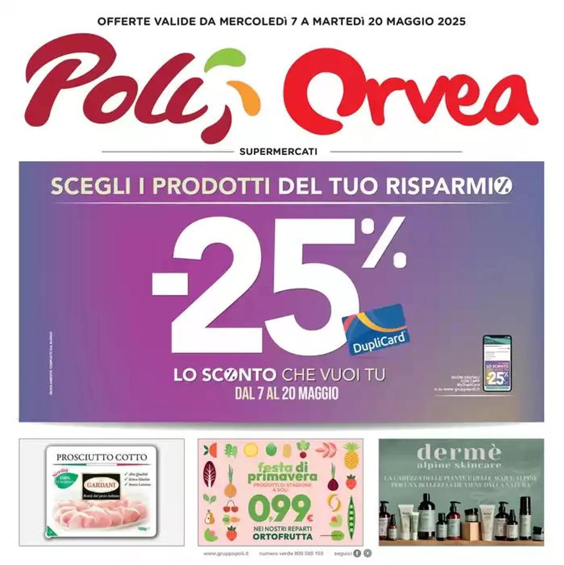 Scegli i prodotti del tuo risparmio da 5 maggio a 20 maggio di 2025 - Pagina del volantino 1