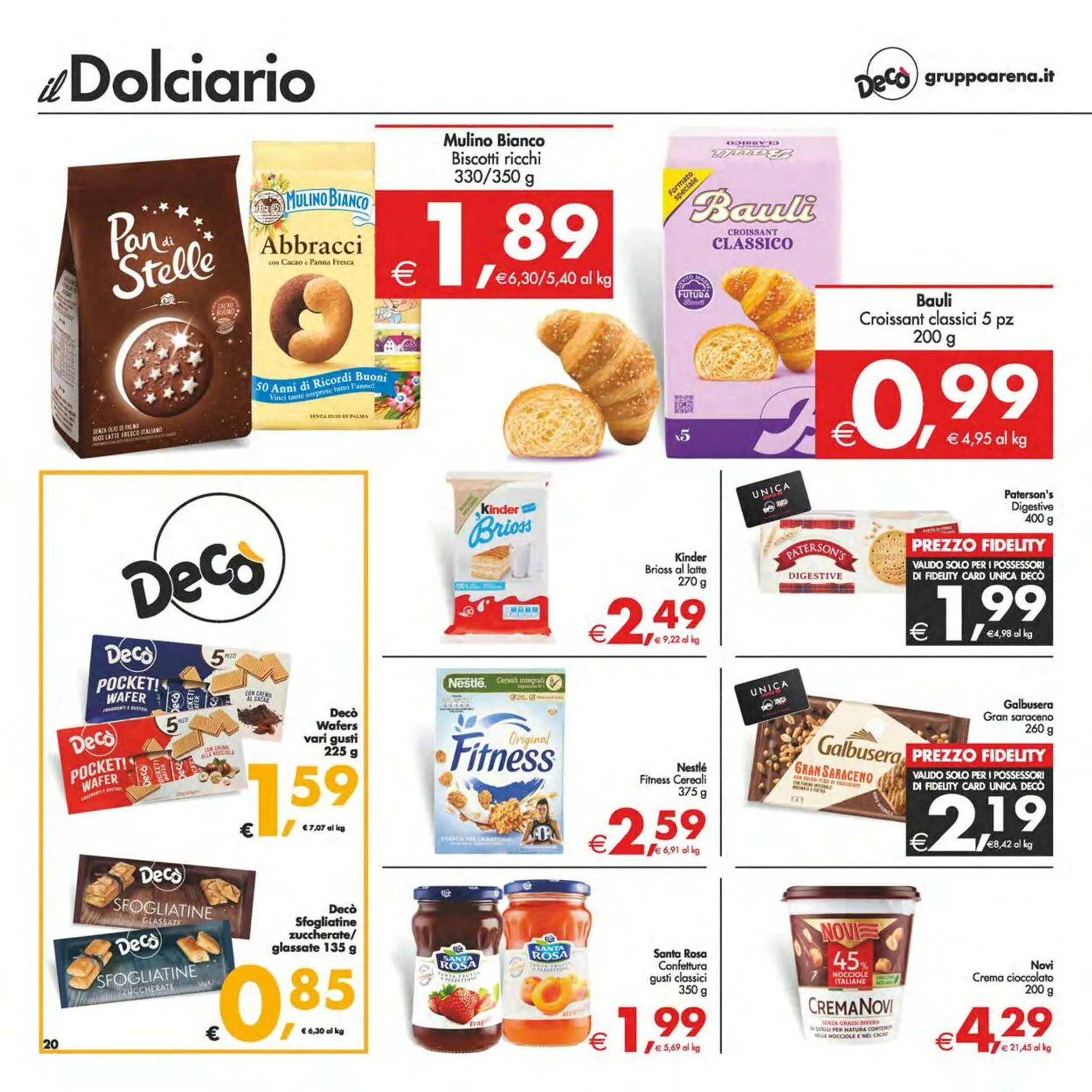 Deco Volantino attuale da 4 luglio a 13 luglio di 2025 - Pagina del volantino 20