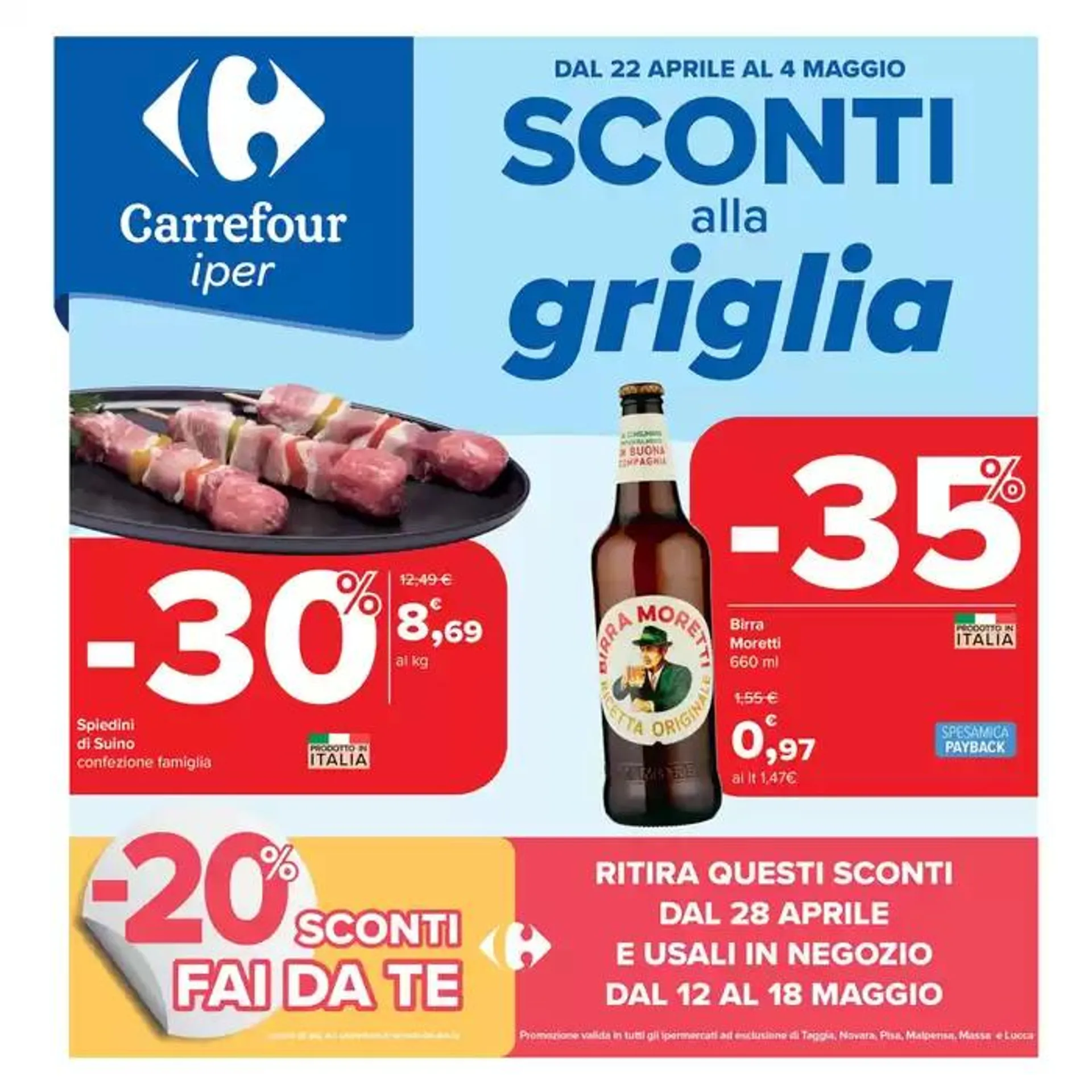 Sconti alla griglia - 1