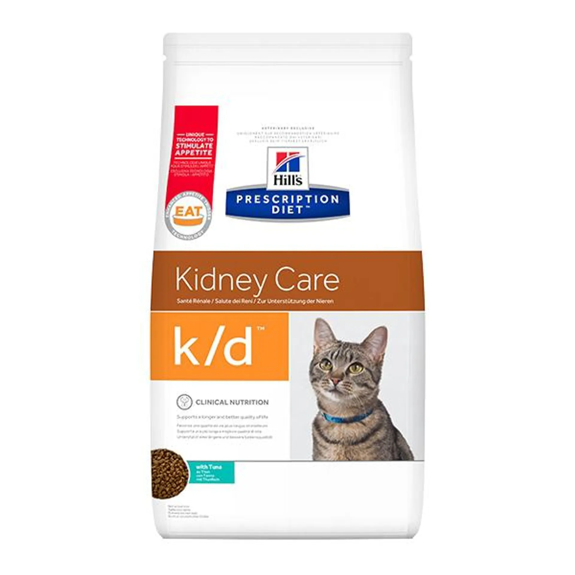 Hill's Pet Nutrition - Prescription Diet k/d Kidney Care con Tonno