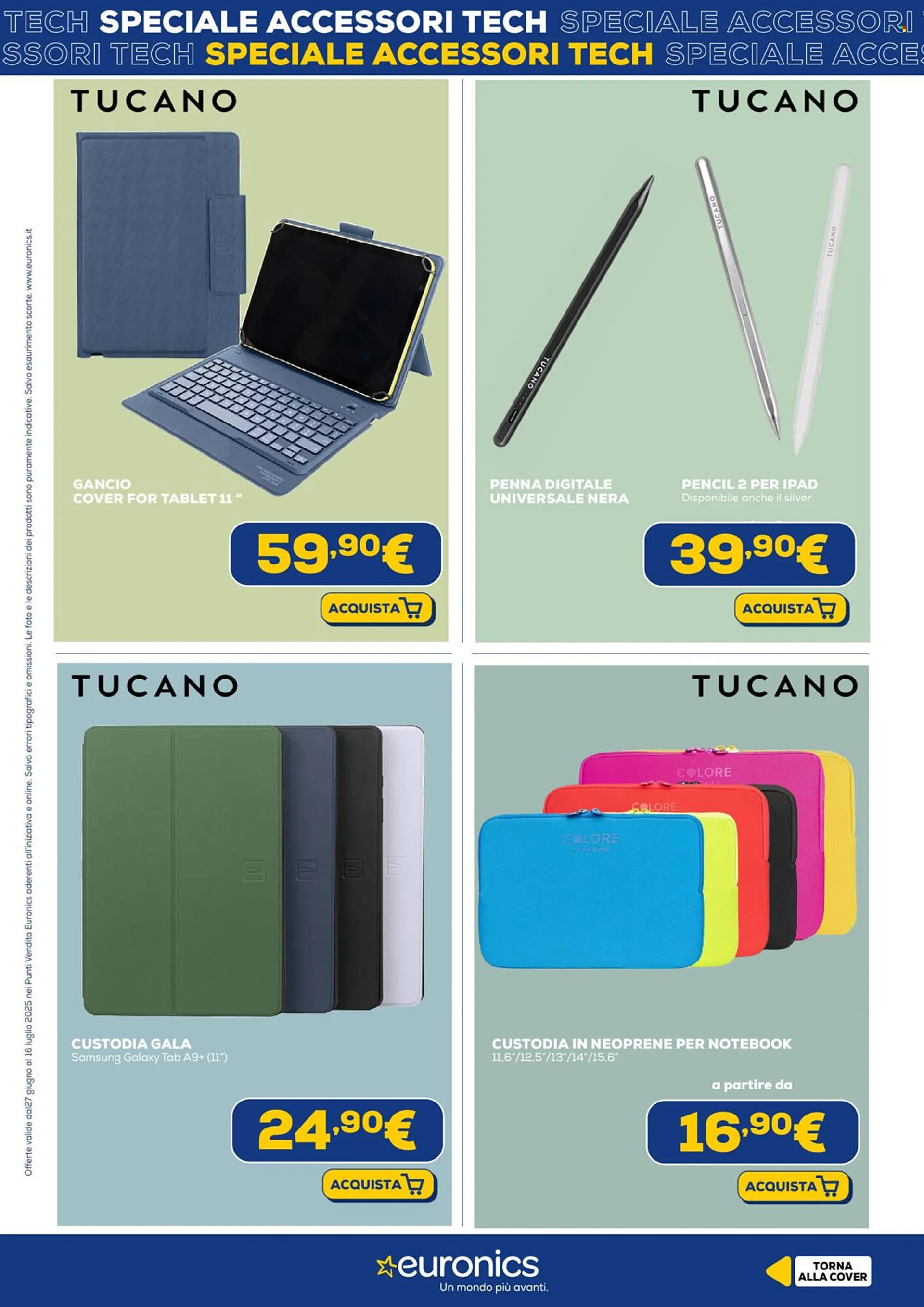 Volantino Euronics da 27 giugno a 16 luglio di 2025 - Pagina del volantino 7
