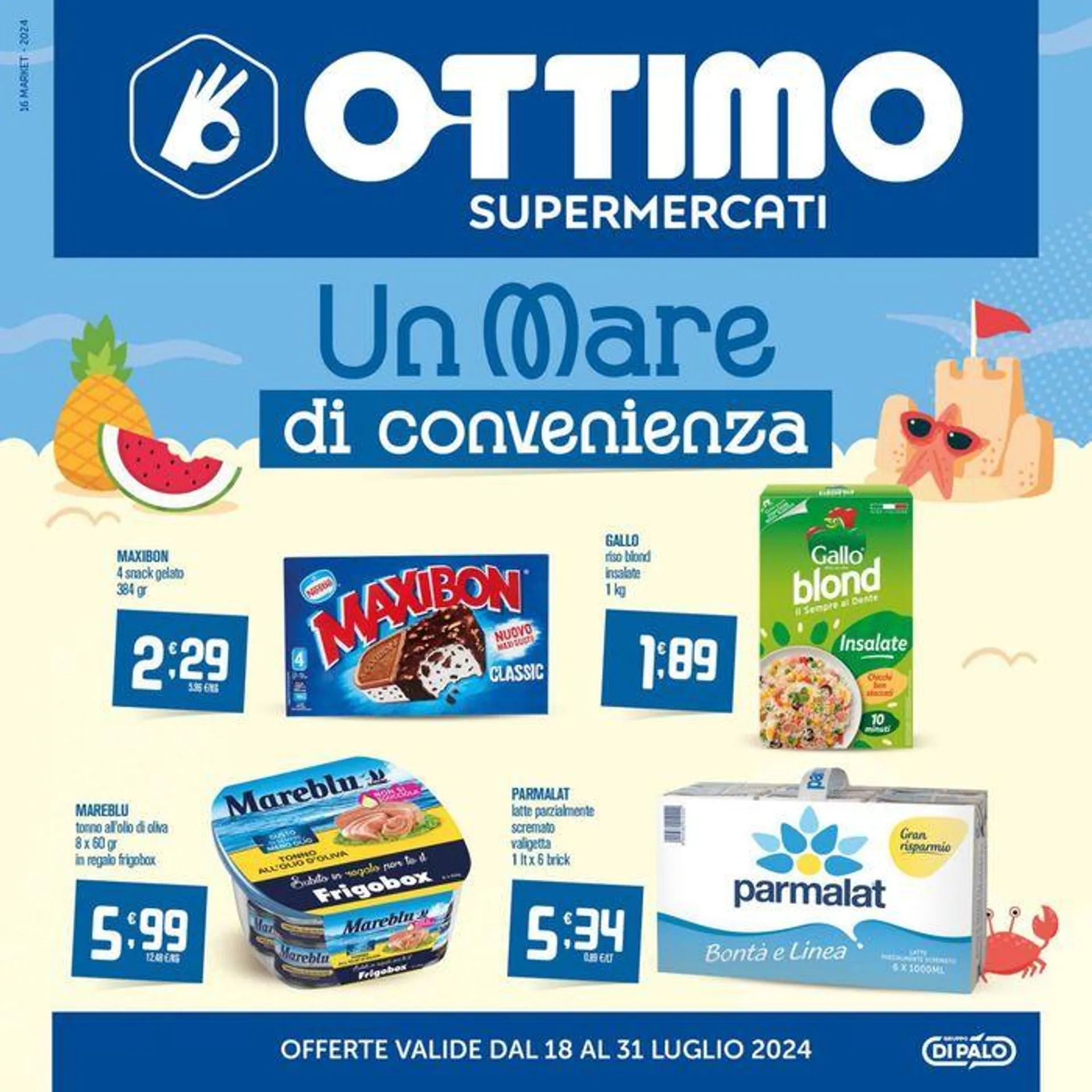 Un mare si convenienza da 18 luglio a 31 luglio di 2024 - Pagina del volantino 1