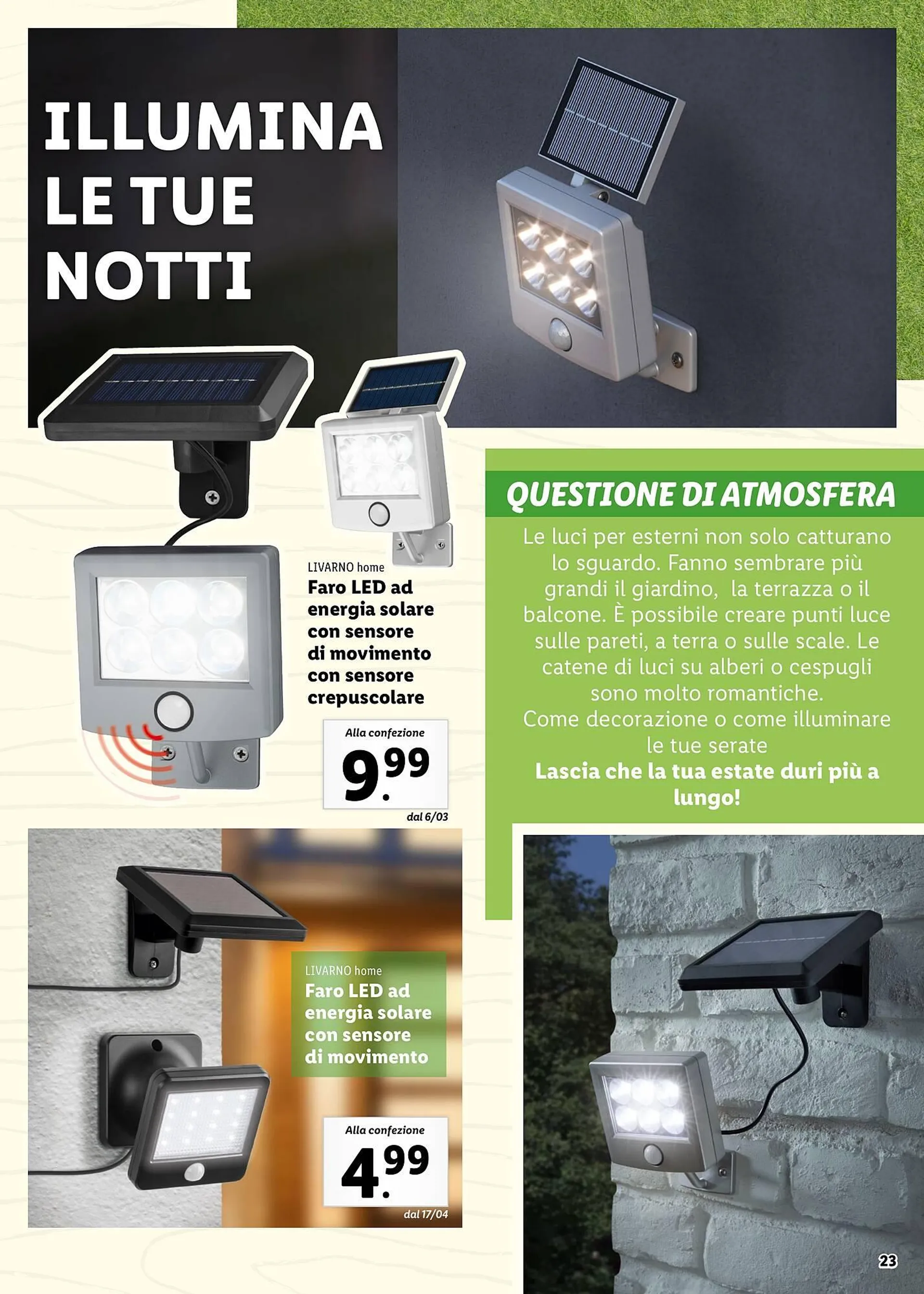 Volantino Lidl da 4 aprile a 30 aprile di 2025 - Pagina del volantino 23