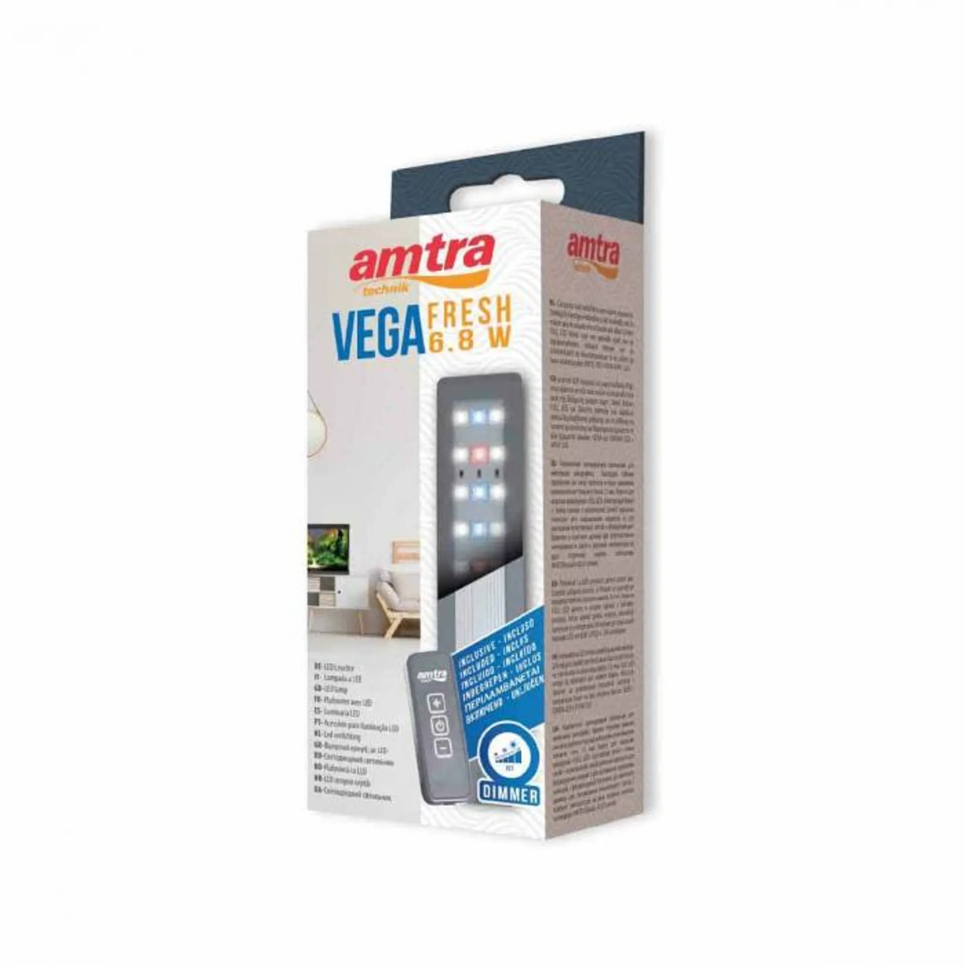 Lampada Led per acquario Vega Led Fresh Amtra 8.6W