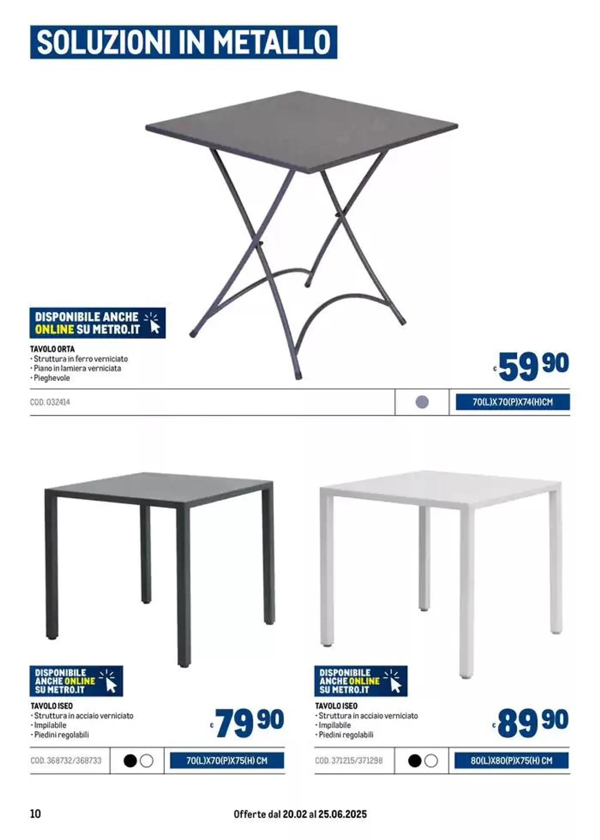 Arredo Esterno da 20 febbraio a 25 giugno di 2025 - Pagina del volantino 10