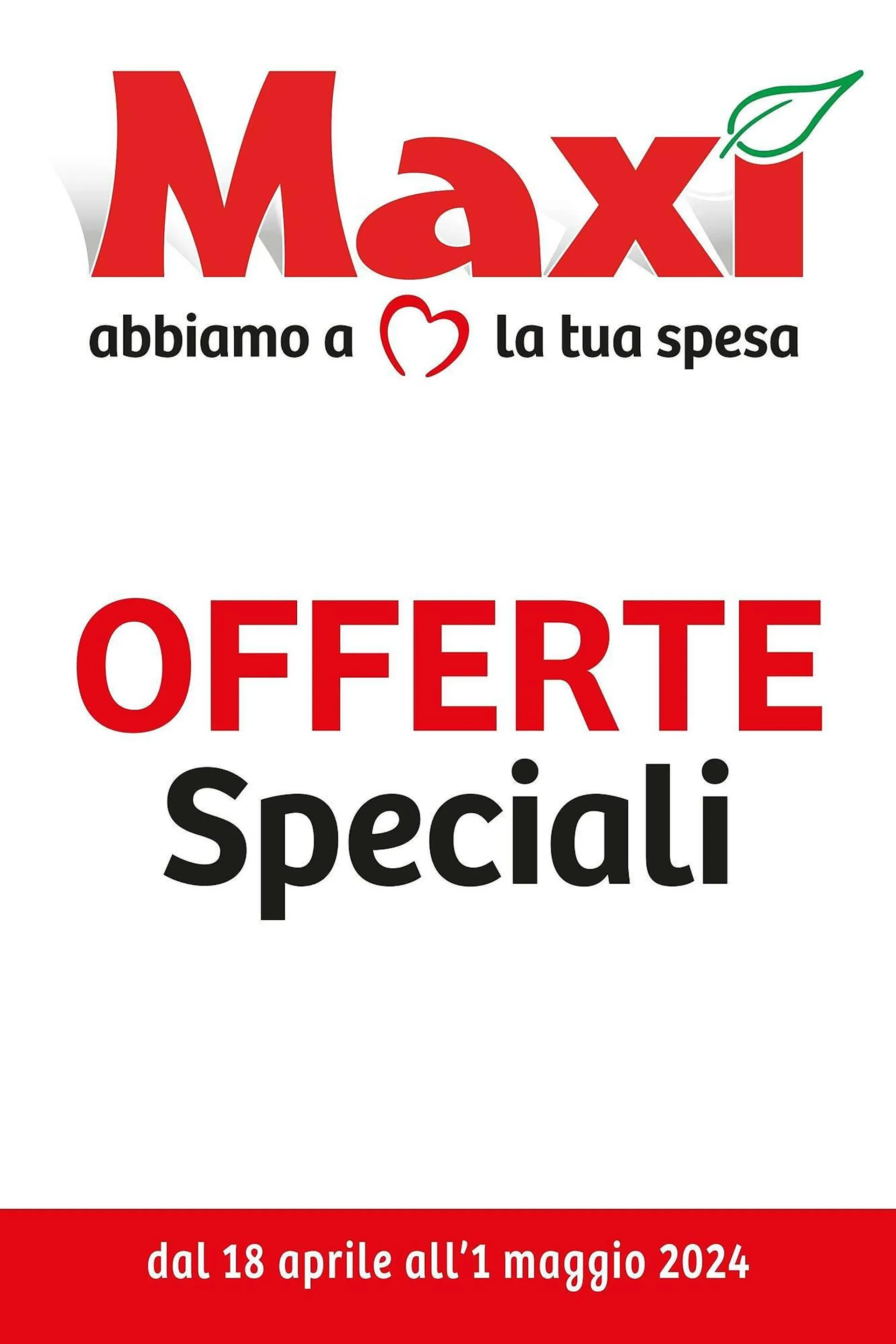 Volantino Maxi Supermercati speciali - 1