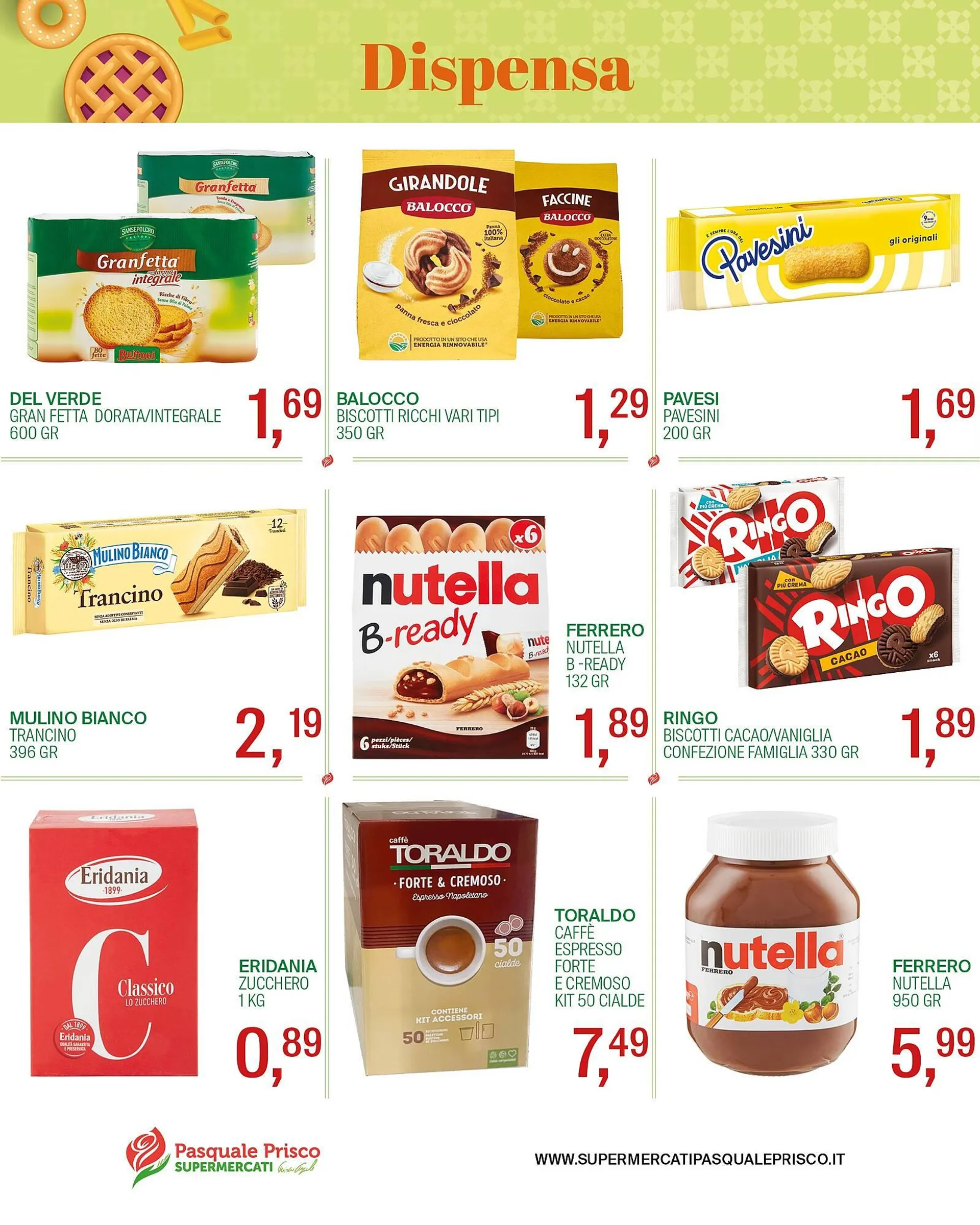 Volantino Supermercati Pasquale Prisco da 14 aprile a 21 aprile di 2025 - Pagina del volantino 16