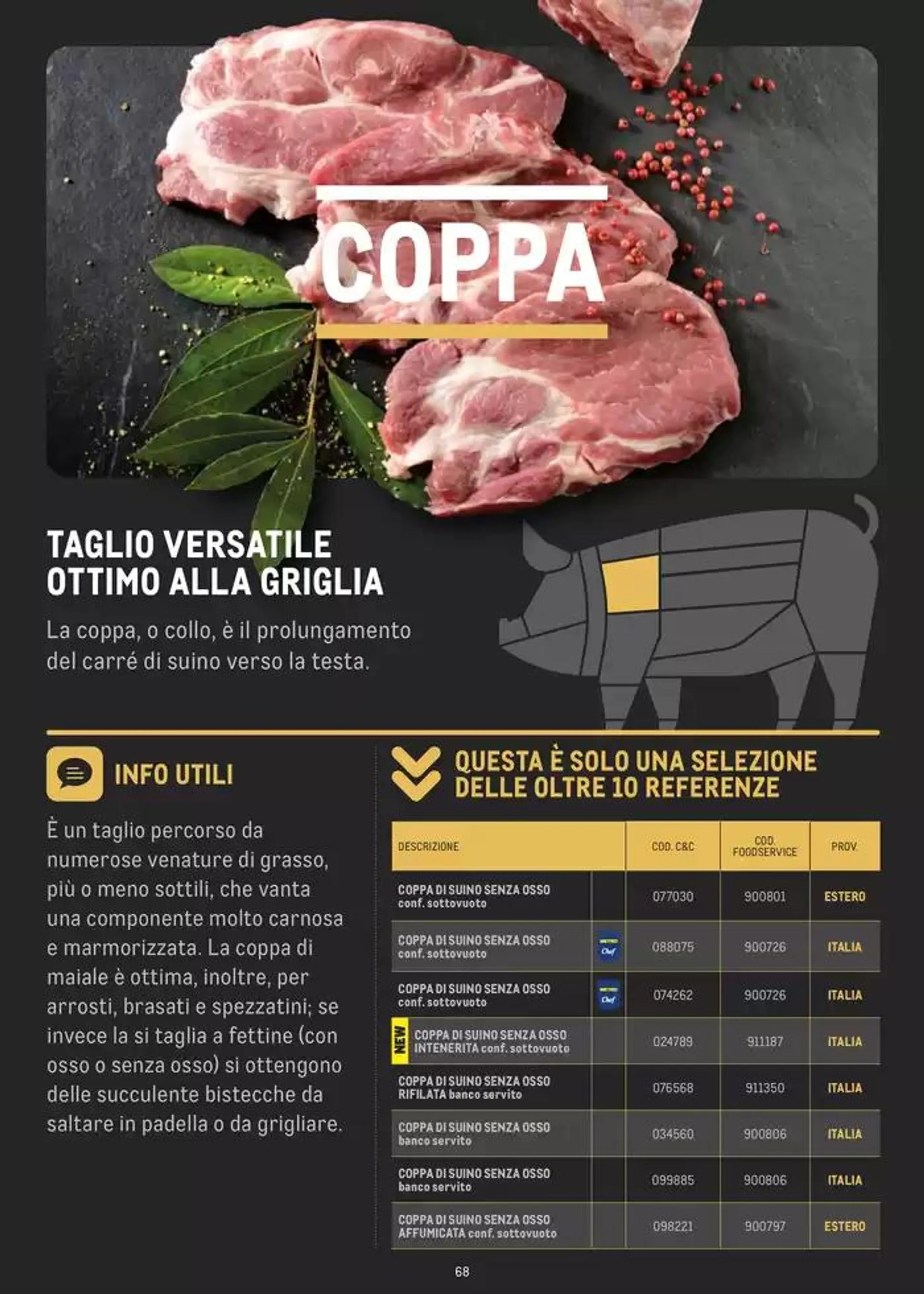 CATALOGO CARNE 2024 da 2 gennaio a 31 agosto di 2025 - Pagina del volantino 68
