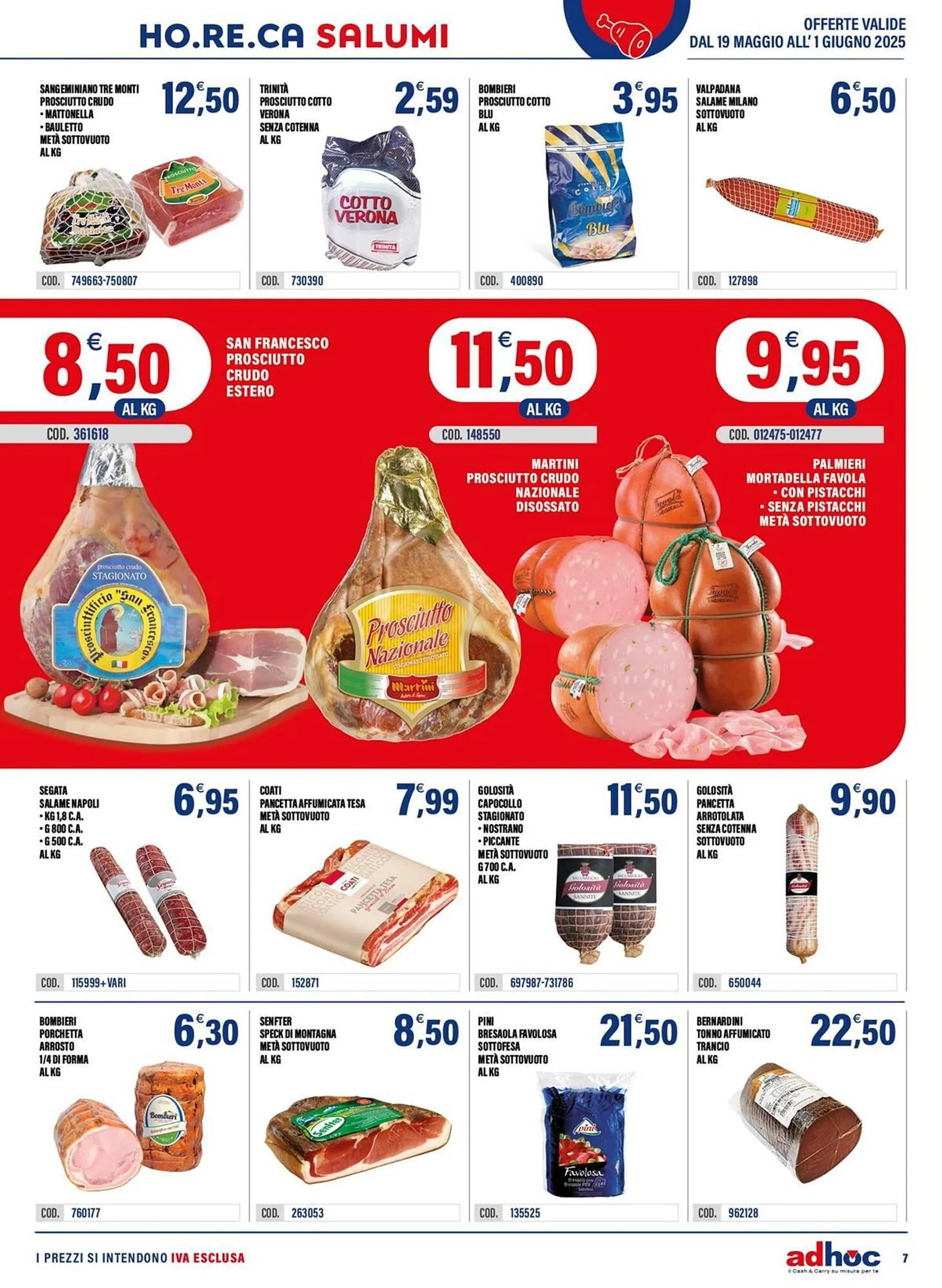 Volantino Adhoc da 19 maggio a 1 giugno di 2025 - Pagina del volantino 7