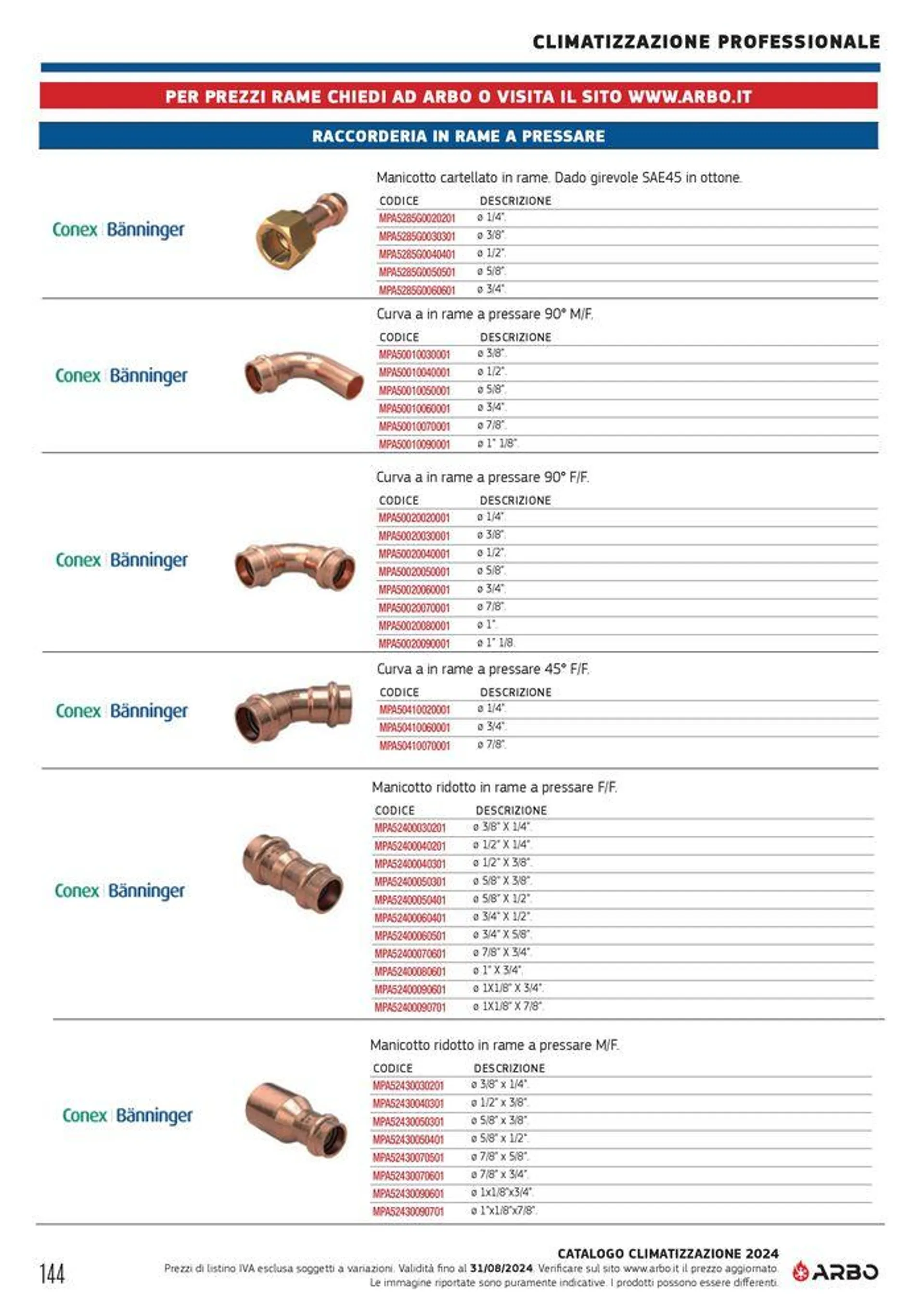 Catalogo climatizzazione 2024 - 144