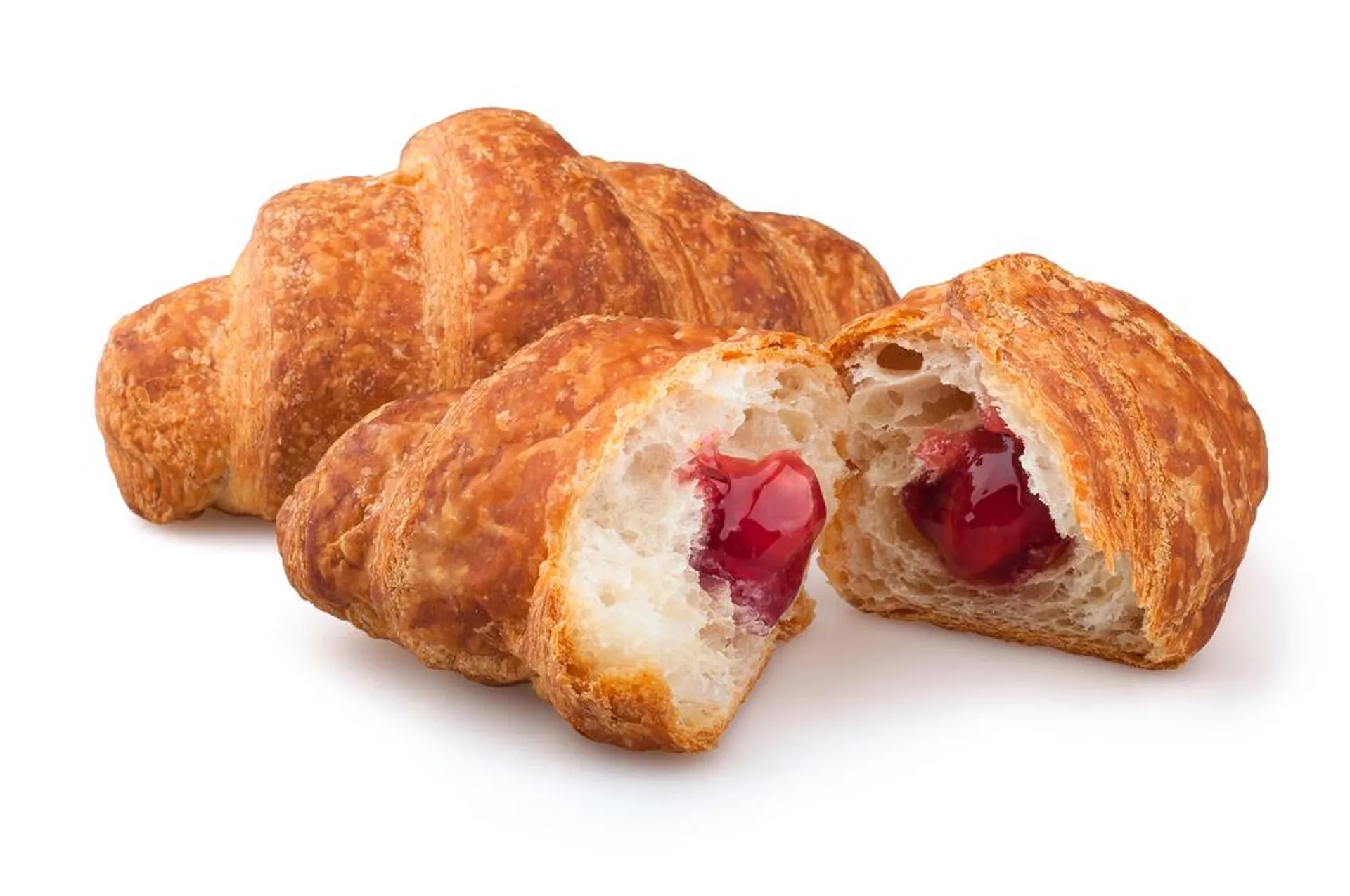 Croissant integrale ai frutti di bosco