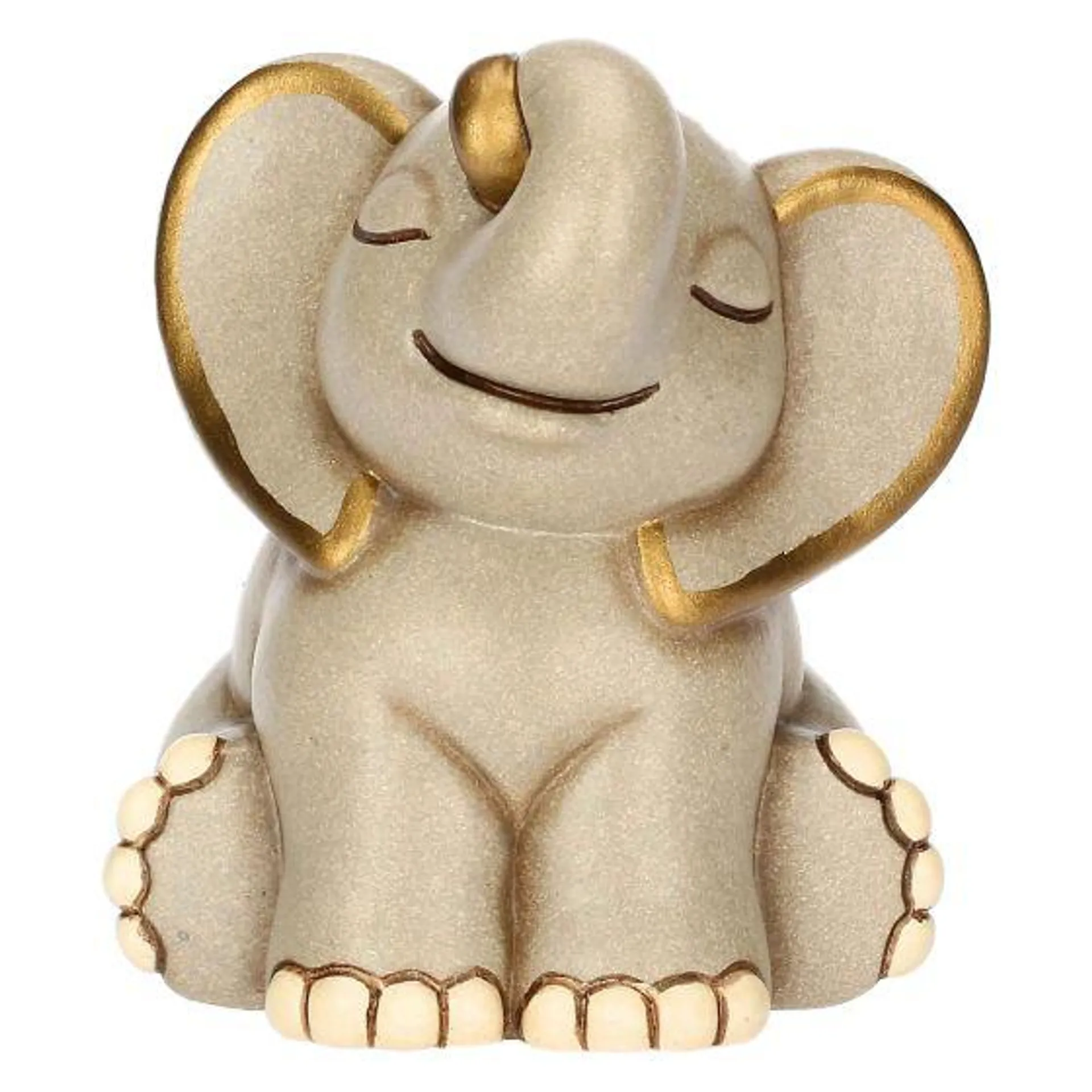 Elefante Elly in ceramica, piccolo