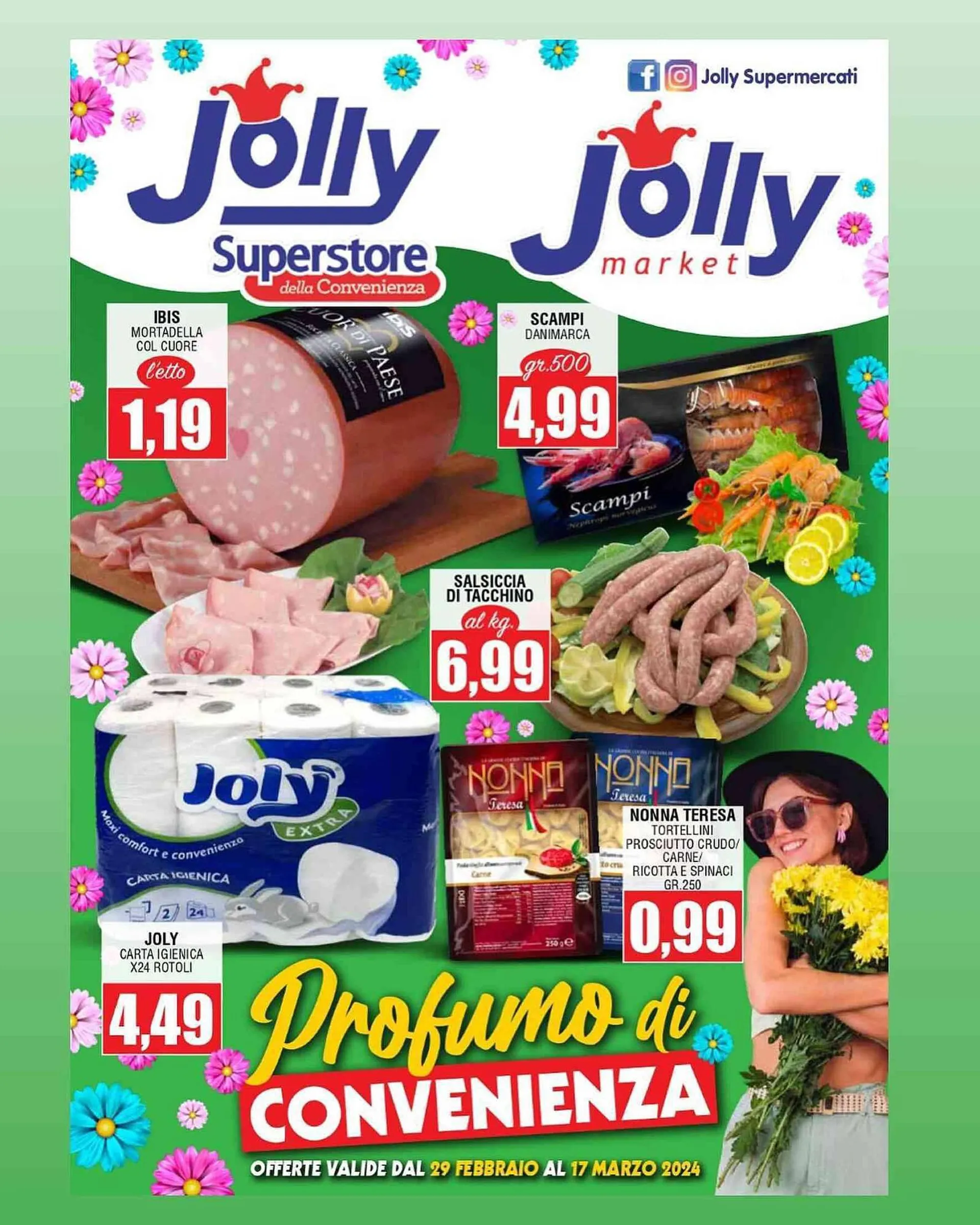 Volantino Jolly Market da 29 febbraio a 17 marzo di 2024 - Pagina del volantino 