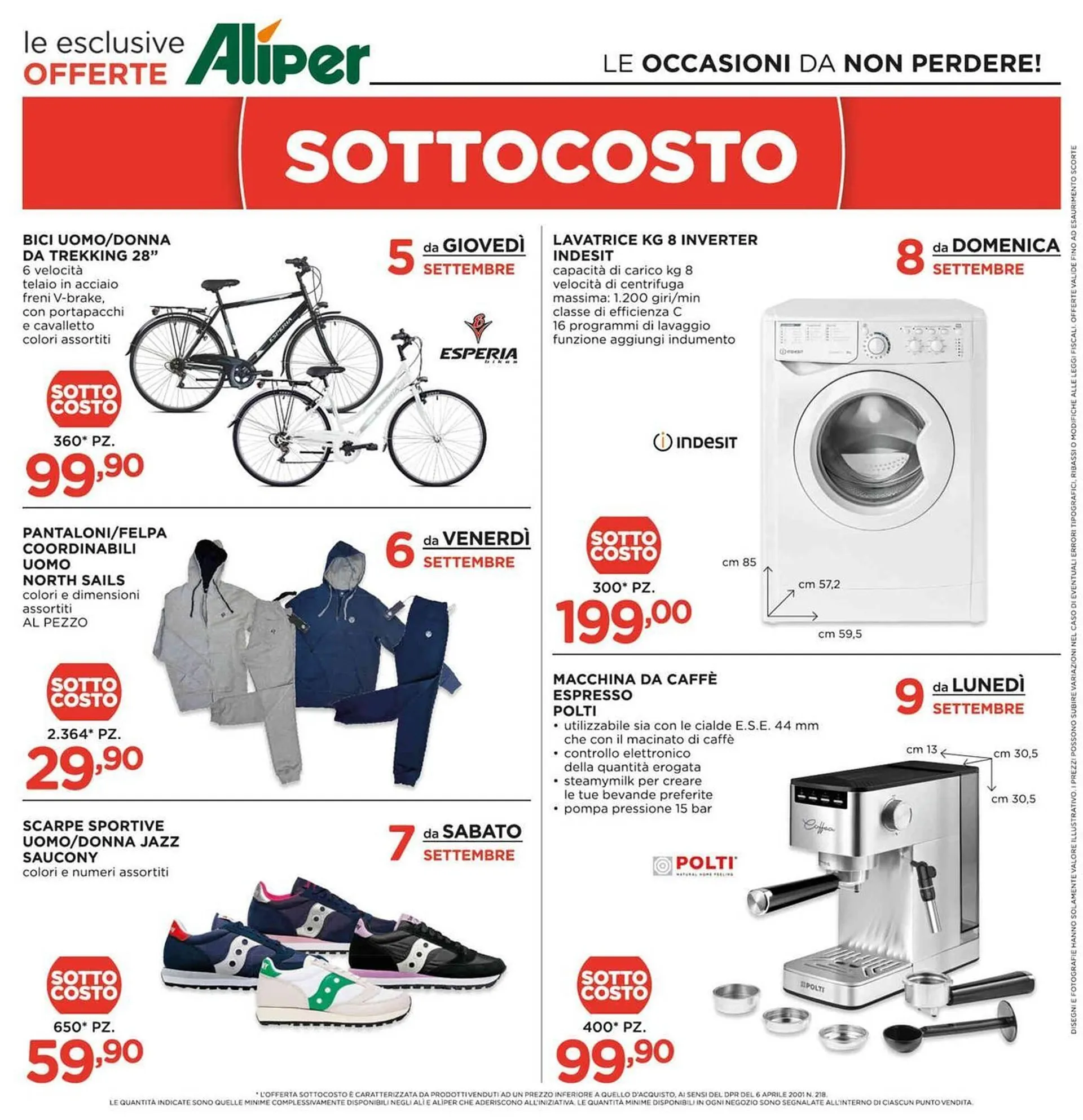 Volantino Alì Supermercati da 5 settembre a 14 settembre di 2024 - Pagina del volantino 10