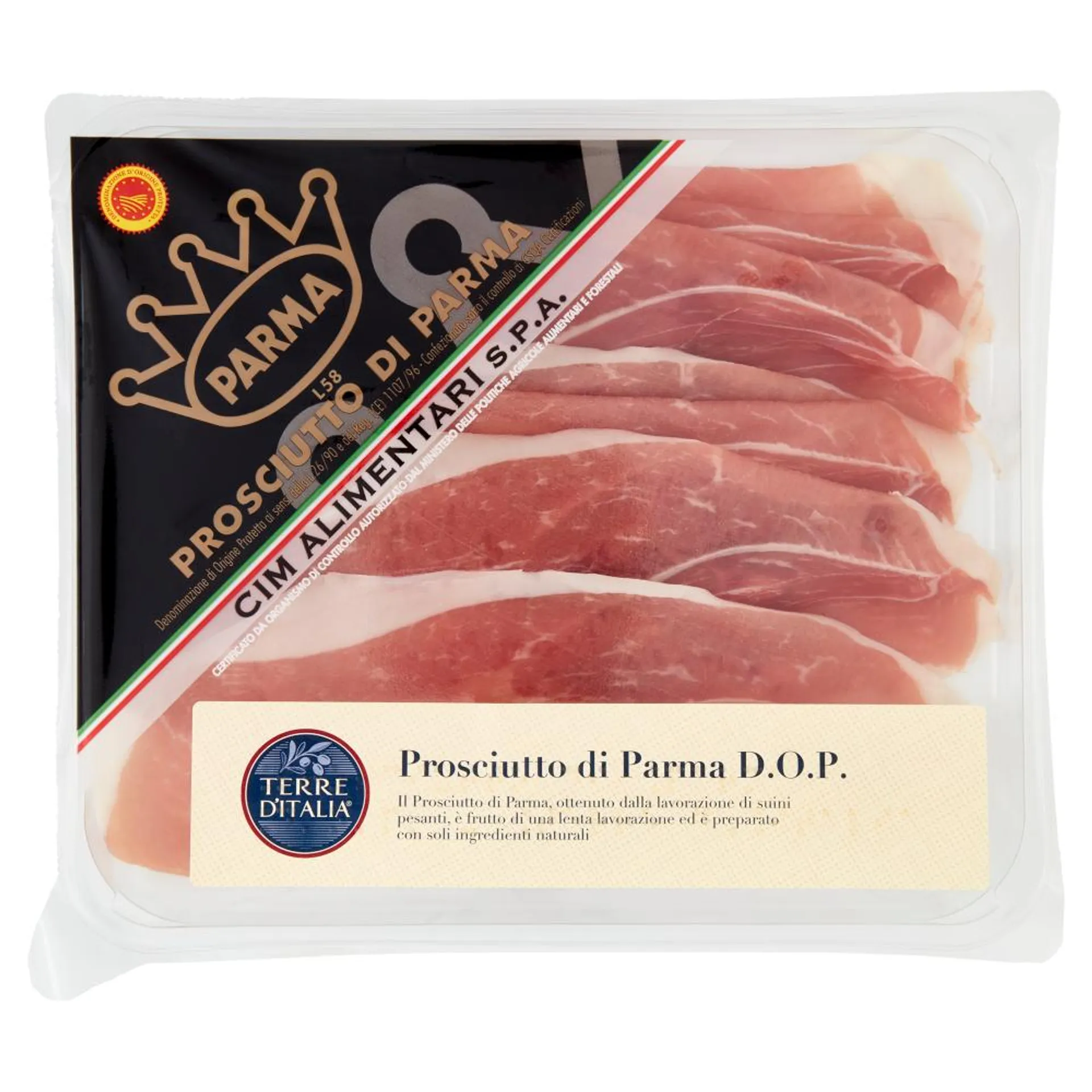 Terre d'Italia Prosciutto di Parma D.O.P. 100 g