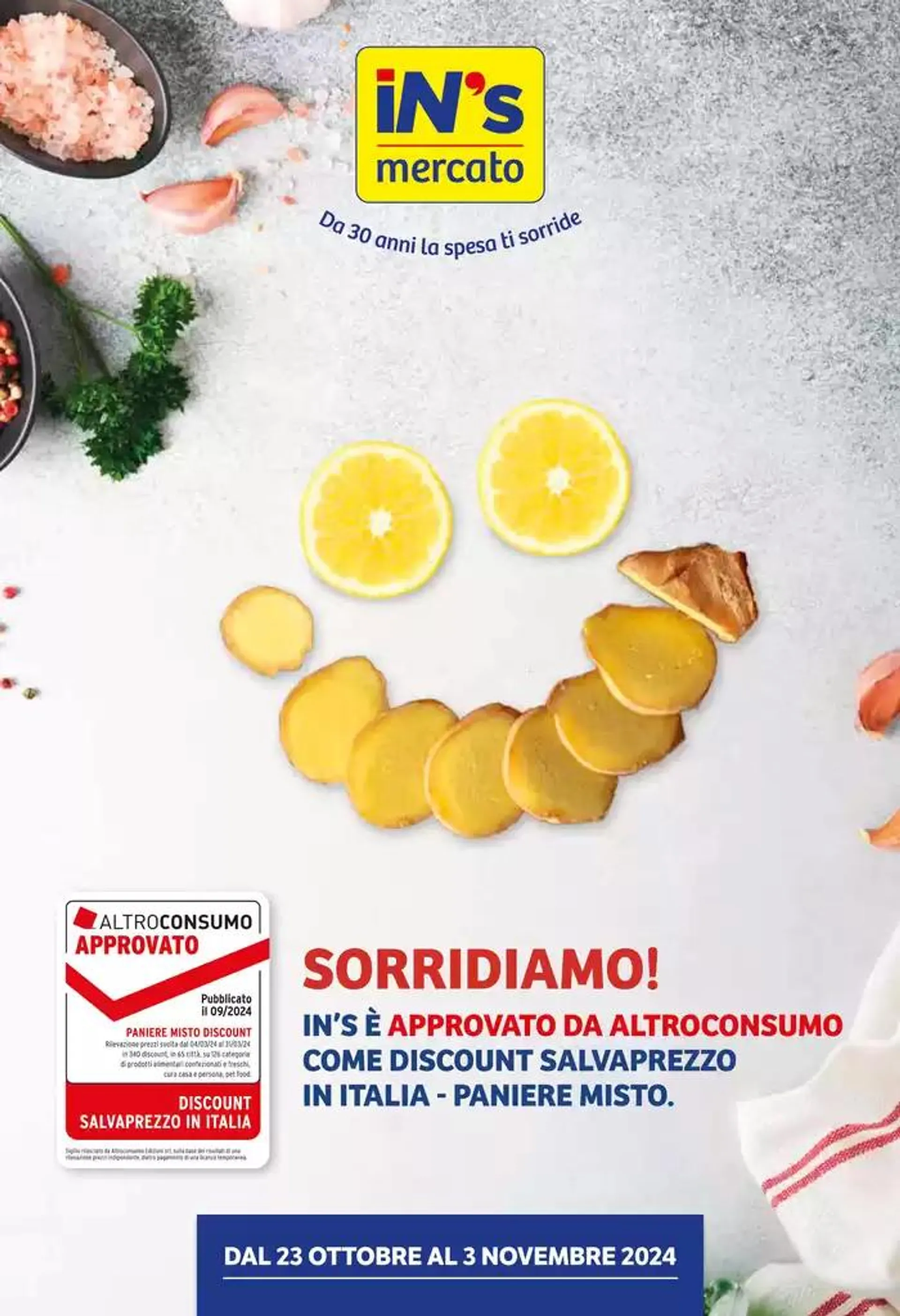 Sorridiamo! da 23 ottobre a 3 novembre di 2024 - Pagina del volantino 1