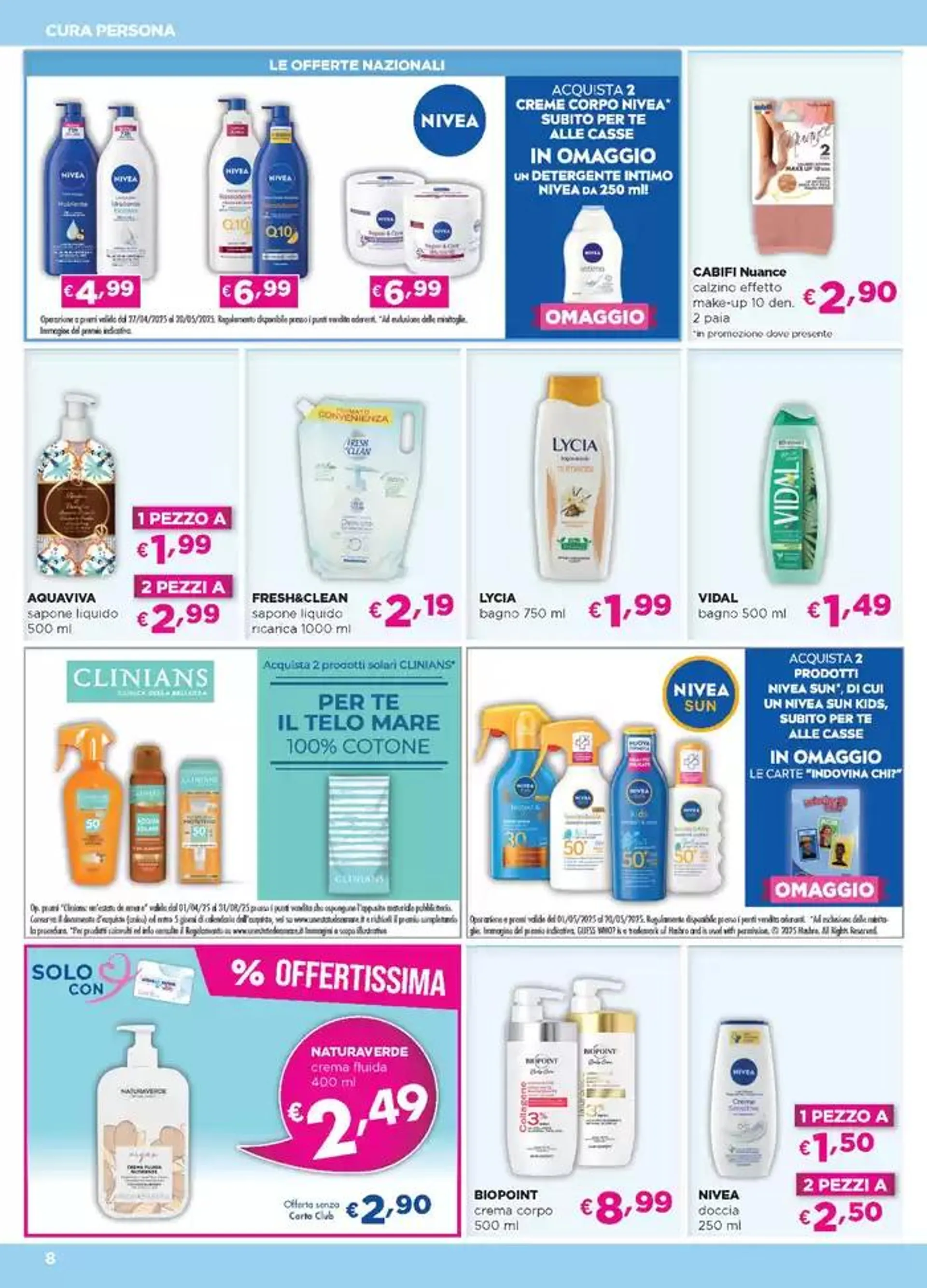 Da venerdi 2 a Martedi 20 maggio 2025 da 29 aprile a 20 maggio di 2025 - Pagina del volantino 8