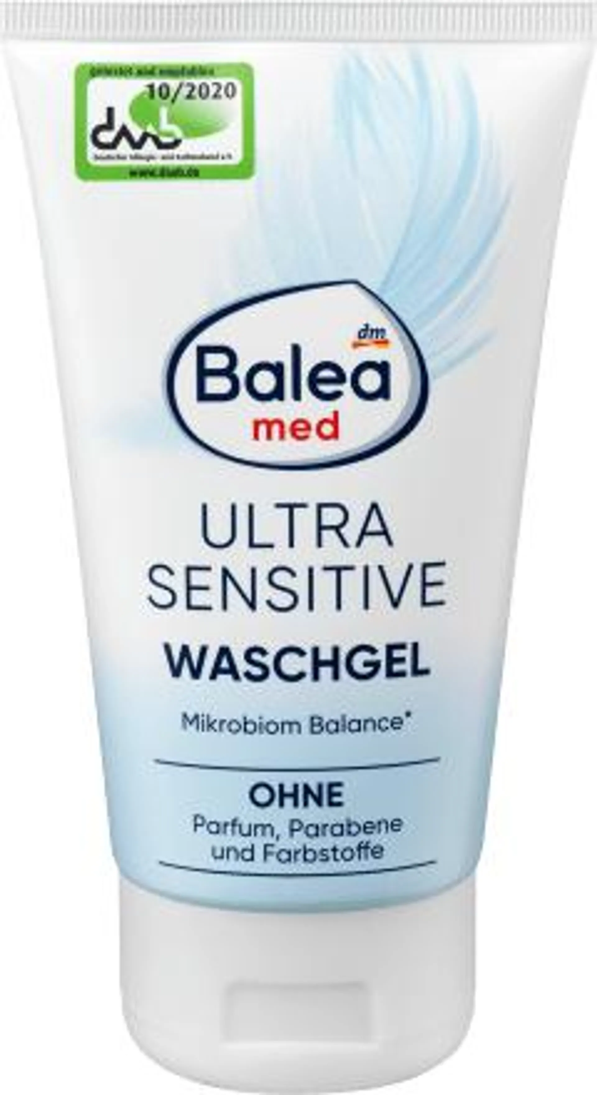 Gel detergente per pelli ultra sensibili MED, 150 ml