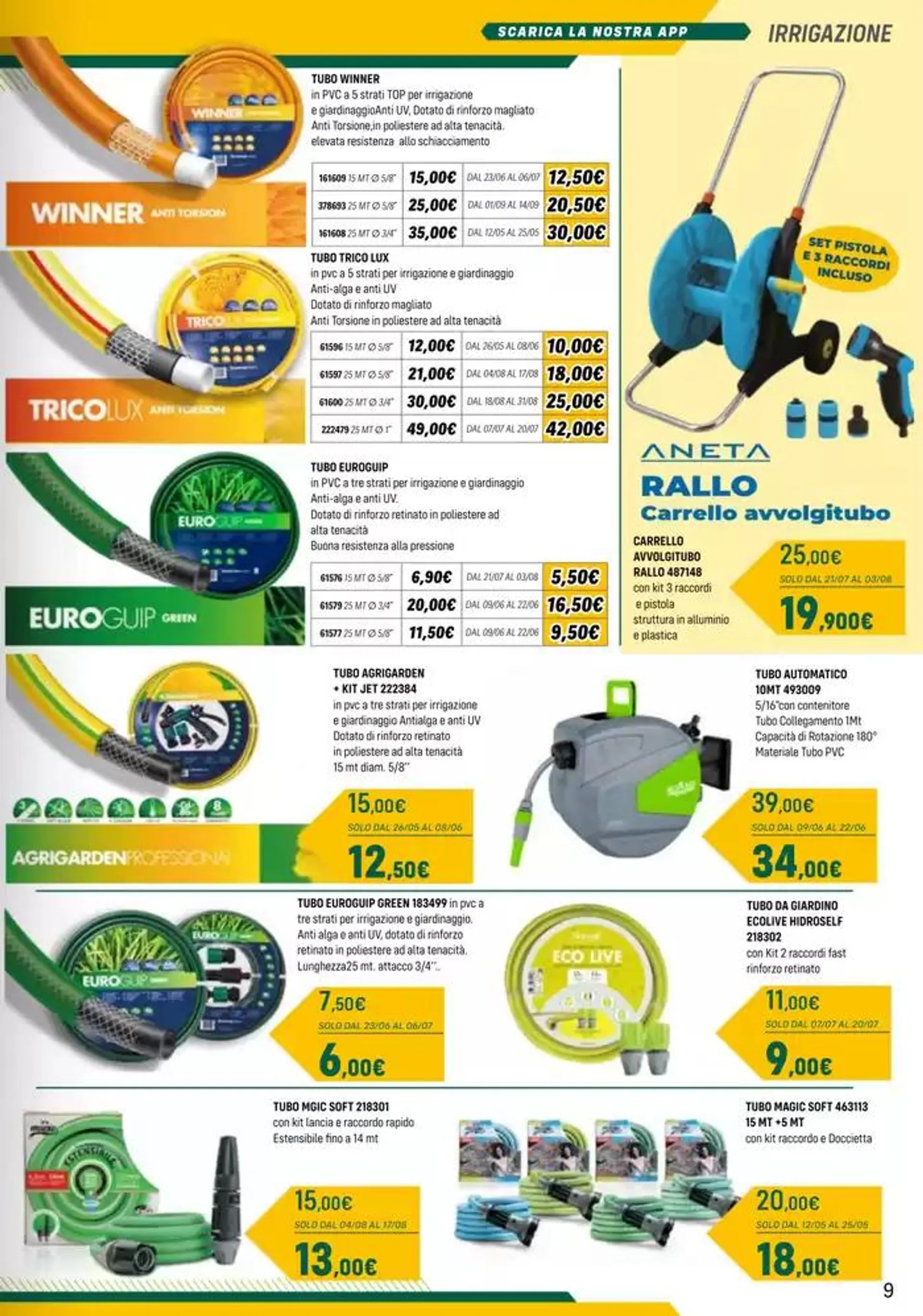 Giardinaggio 2025 da 25 aprile a 12 ottobre di 2025 - Pagina del volantino 9