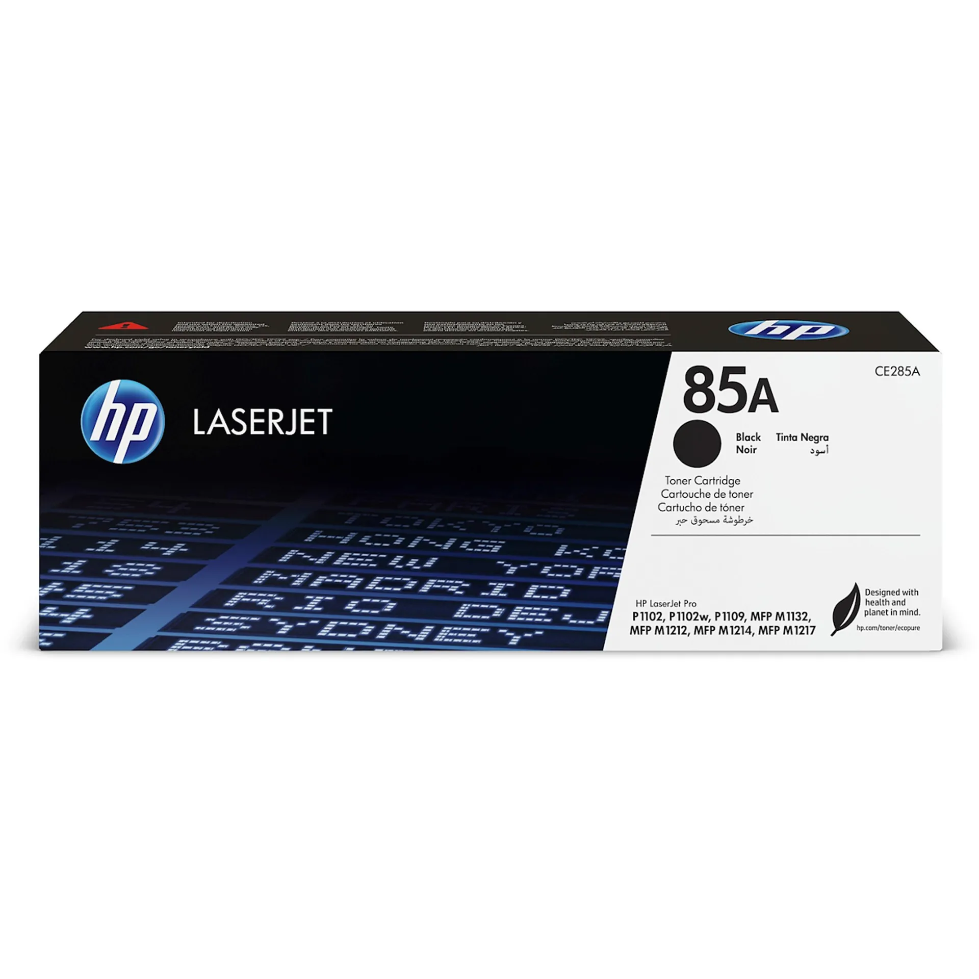 HP - HP 85A CE285A Cartuccia Toner Originale, Compatibile con Stampanti HP LaserJet, Nero